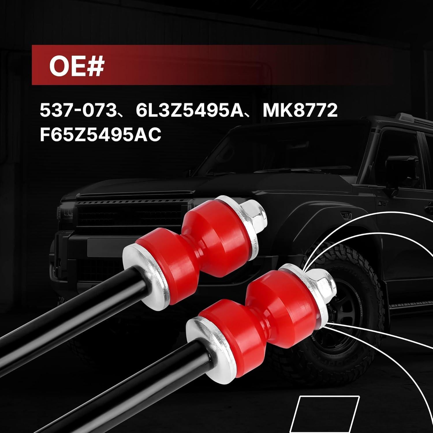 Enlace de Barra Estabilizadora Frontal Richeer 537-073 2PCS