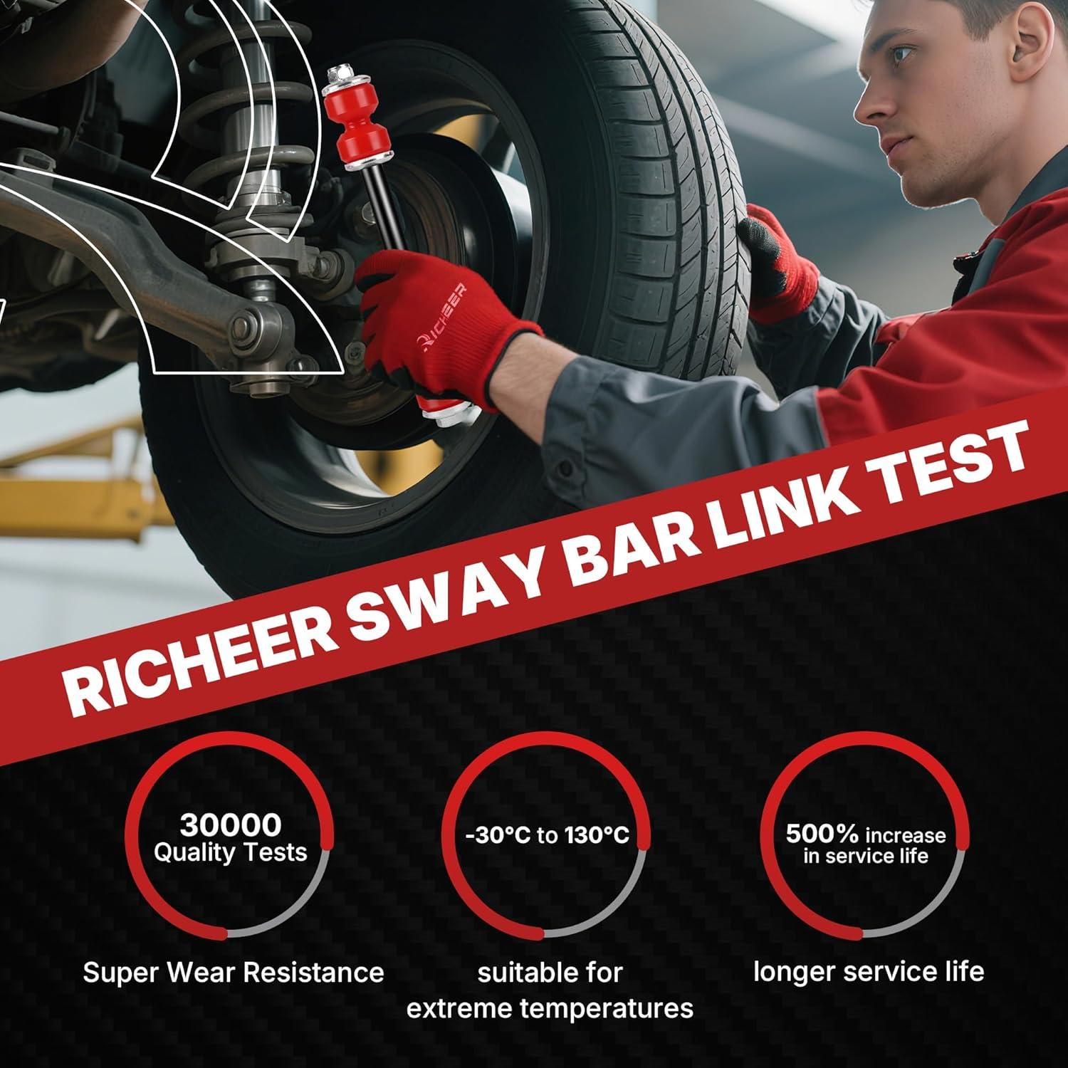 Enlace de Barra Estabilizadora Frontal Richeer 537-073 2PCS