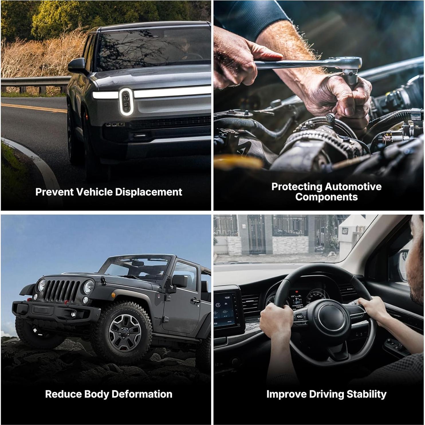 Enlace de Barra Estabilizadora Frontal Richeer 537-073 2PCS