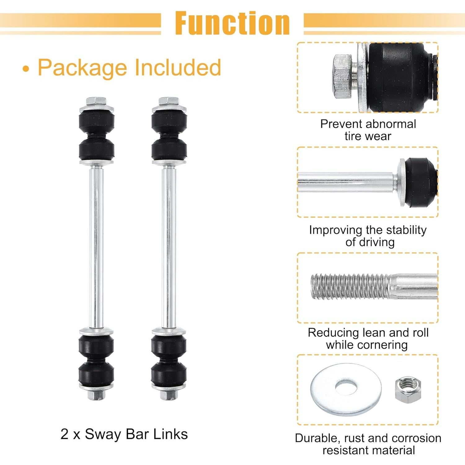 Enlaces de Barra Estabilizadora Delantera X AUTOHAUX K7275
