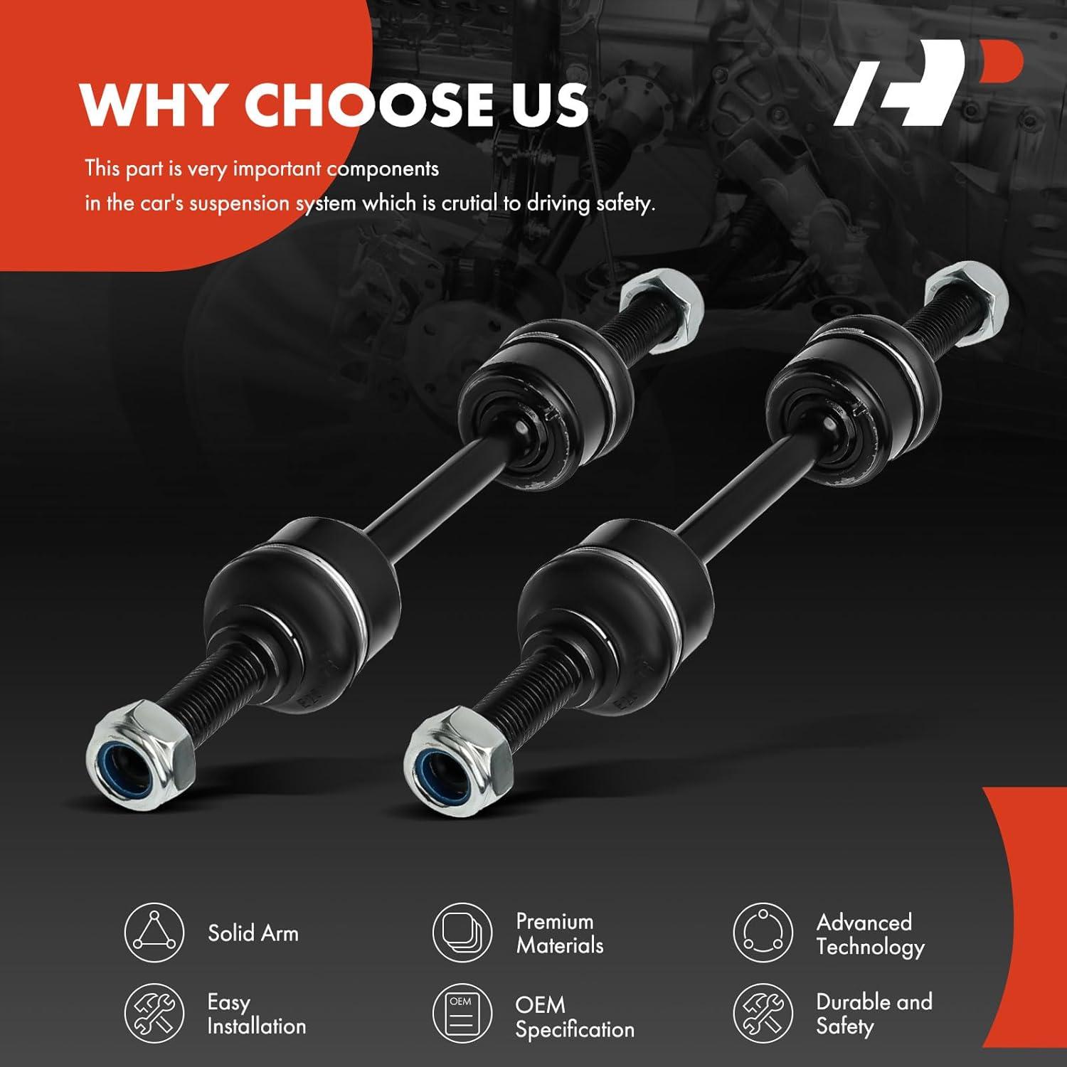 Enlaces de Barra Estabilizadora Delantera A-Premium para Ford