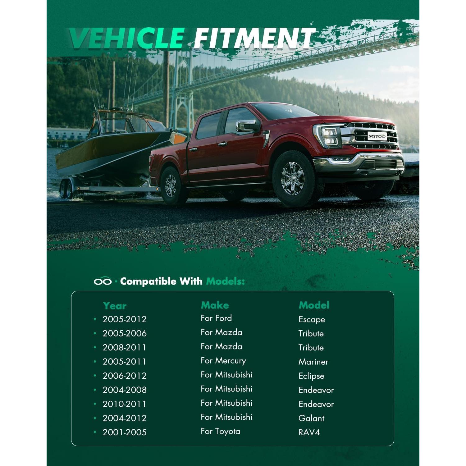 Kit de Suspensión Delantera SCITOO K80296 para Ford, Toyota y Mitsubishi