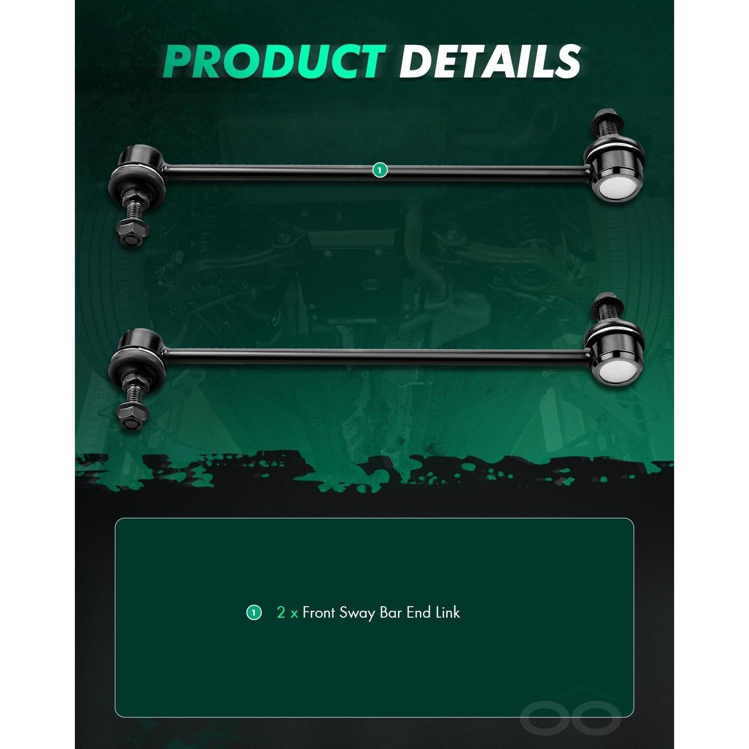 Kit de Suspensión Delantera SCITOO K80296 para Ford, Toyota y Mitsubishi