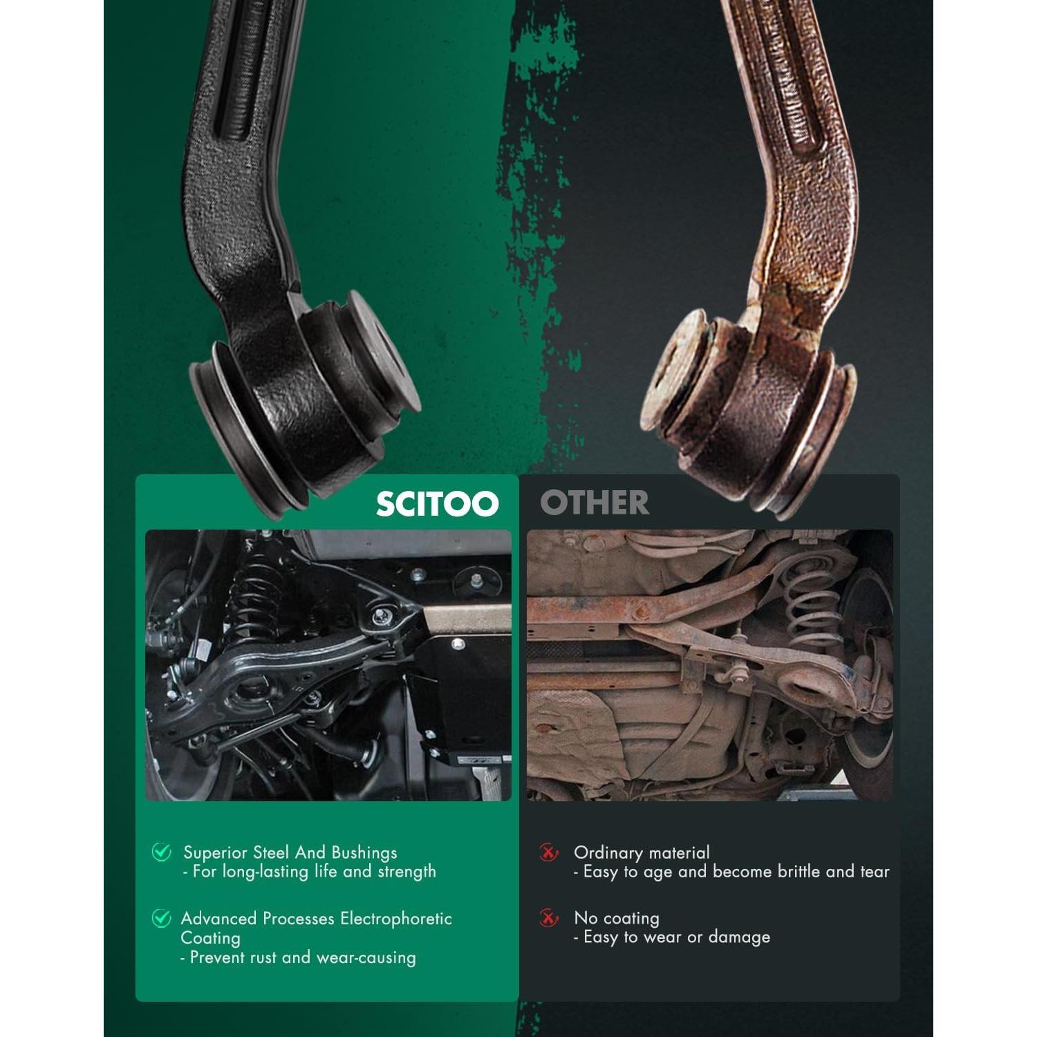 Kit de Suspensión Delantera SCITOO K80296 para Ford, Toyota y Mitsubishi