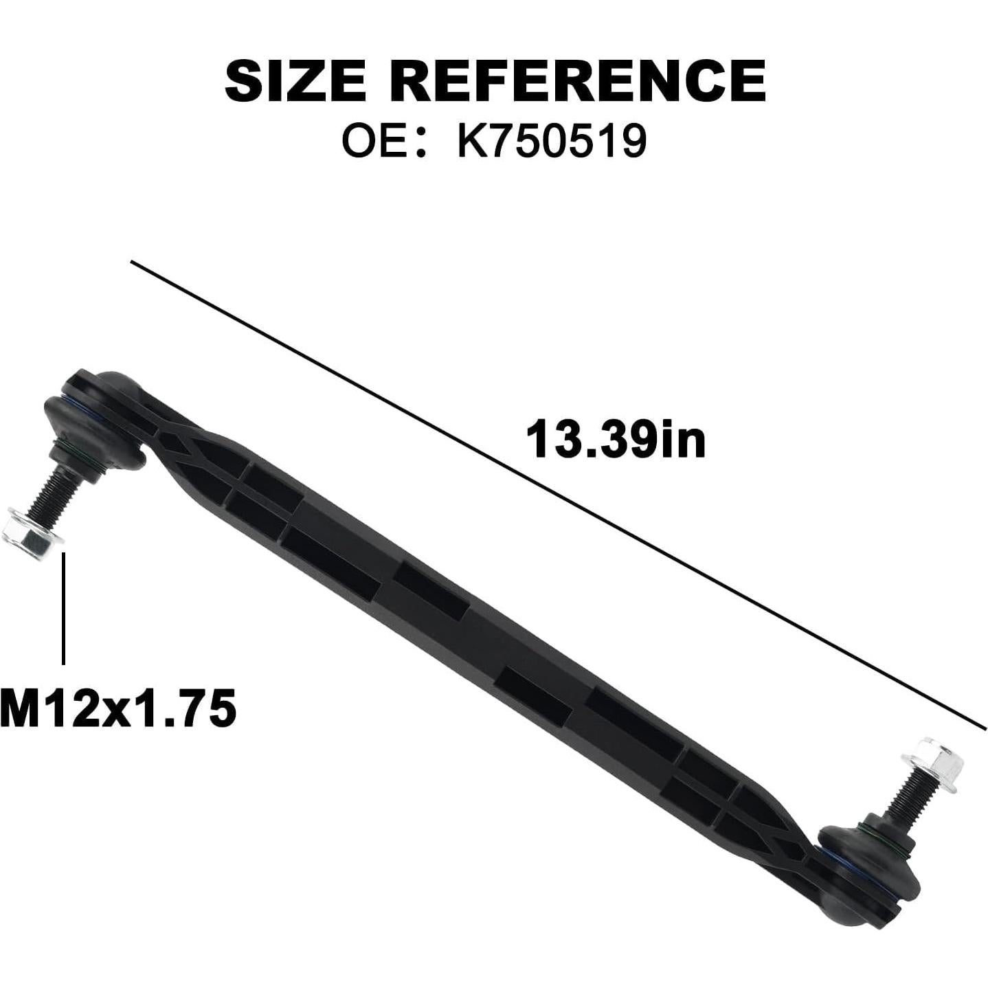 Enlace Estabilizador Barra Oscilación RARAYC K750519 2 Piezas