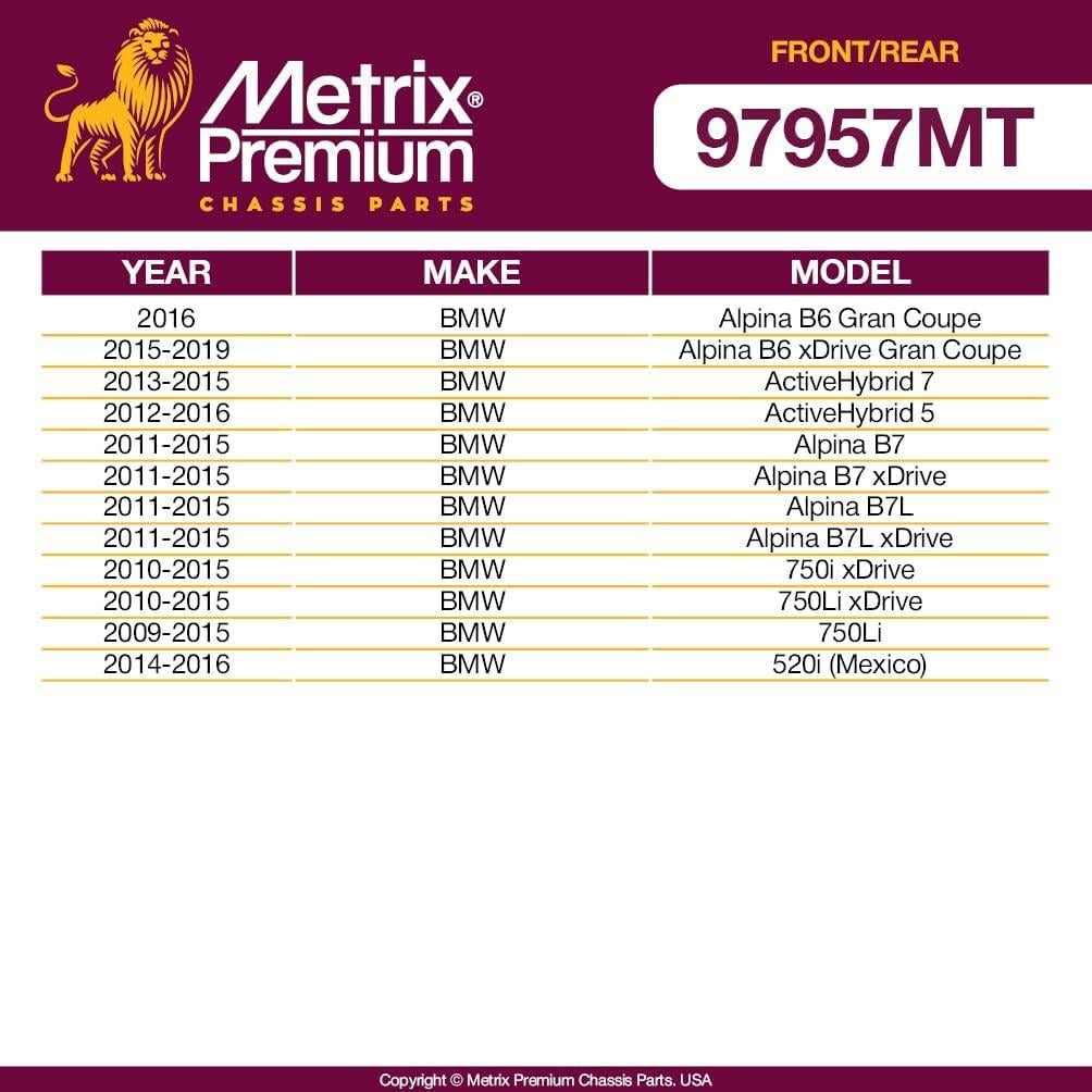 Kit de Enlace Estabilizador Metrix para BMW 528i 2011-2016