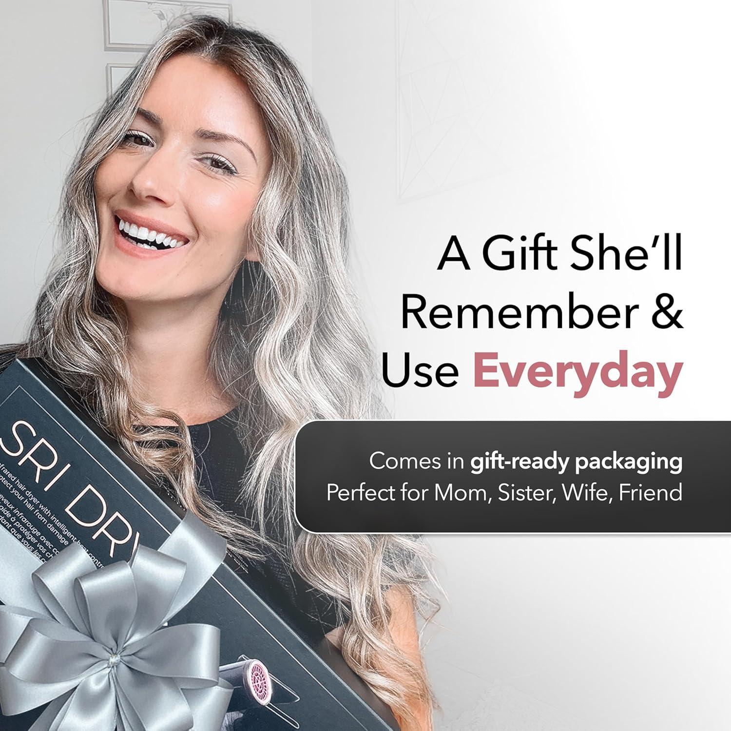 Secador de Pelo SRI Labs DryQ Inteligente - Ligero y Plegable