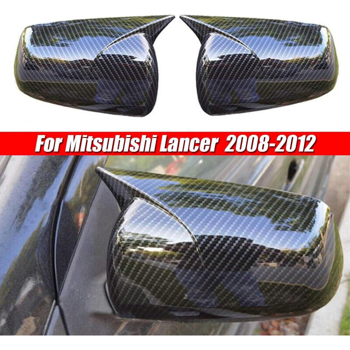 Cubierta de Espejo Retrovisor Bayyee Fibra de Carbono Mitsubishi Lancer X10 2008-2012