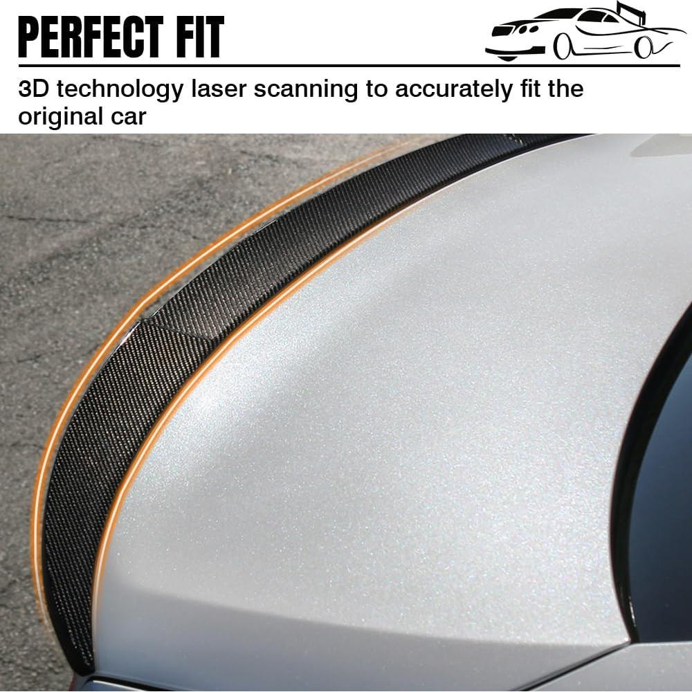 Spoiler de Maletero MODILOVER para Audi Q3 2019-2025 ABS Carbono