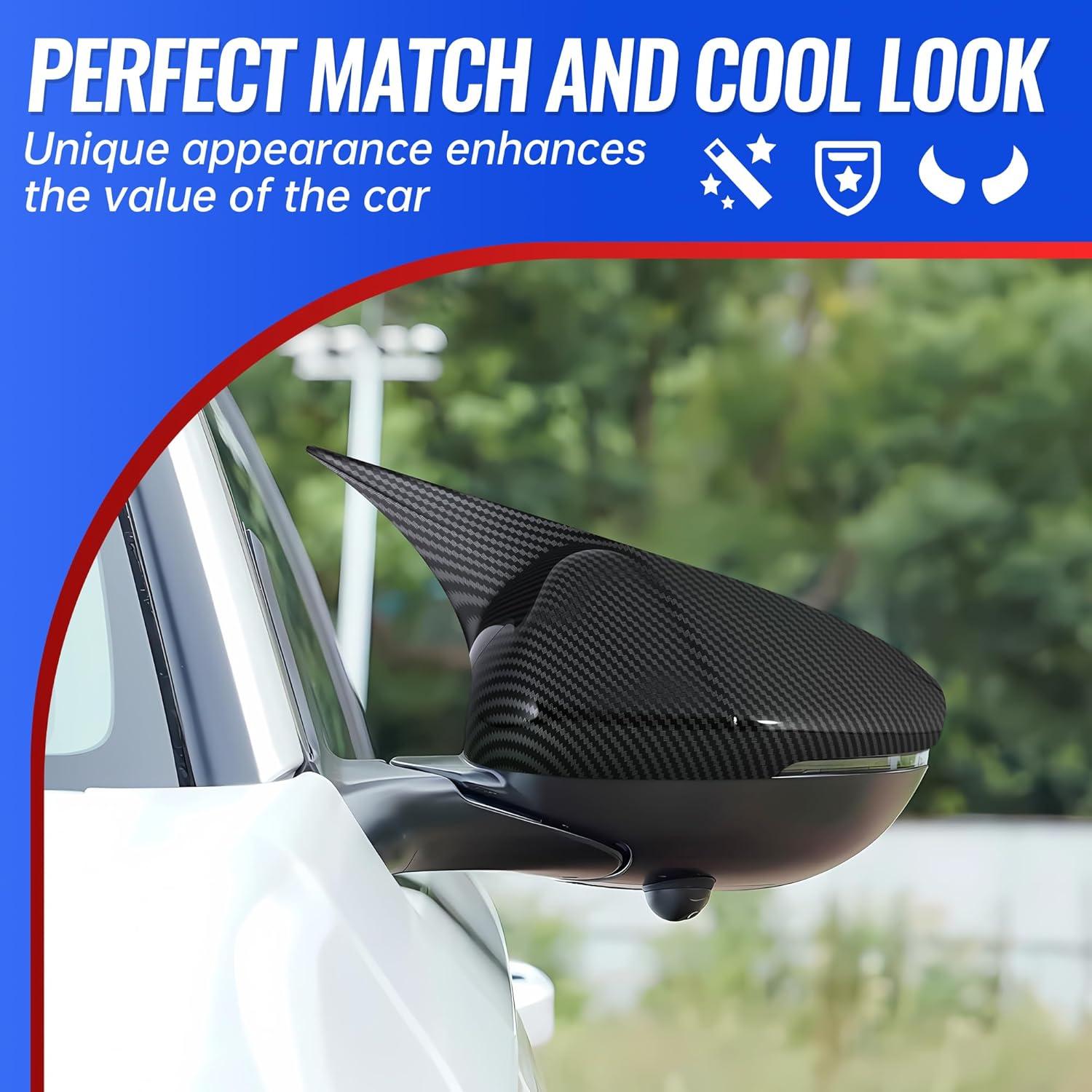 Cubierta de Espejo Retrovisor Lateral Alicatong Honda Accord 2018-2025 Fibra de Carbono