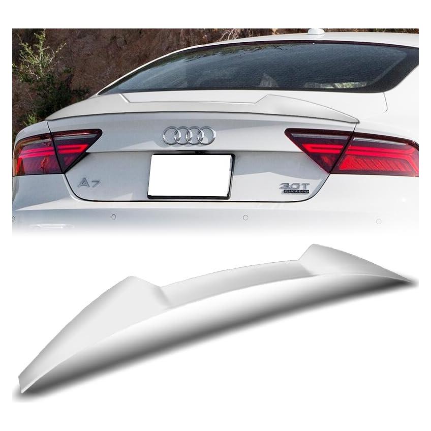 Spoiler Trasero Stay Tuned ABS V-Style para Audi A7/S7/RS7 2012-2018 - Blanco Perla