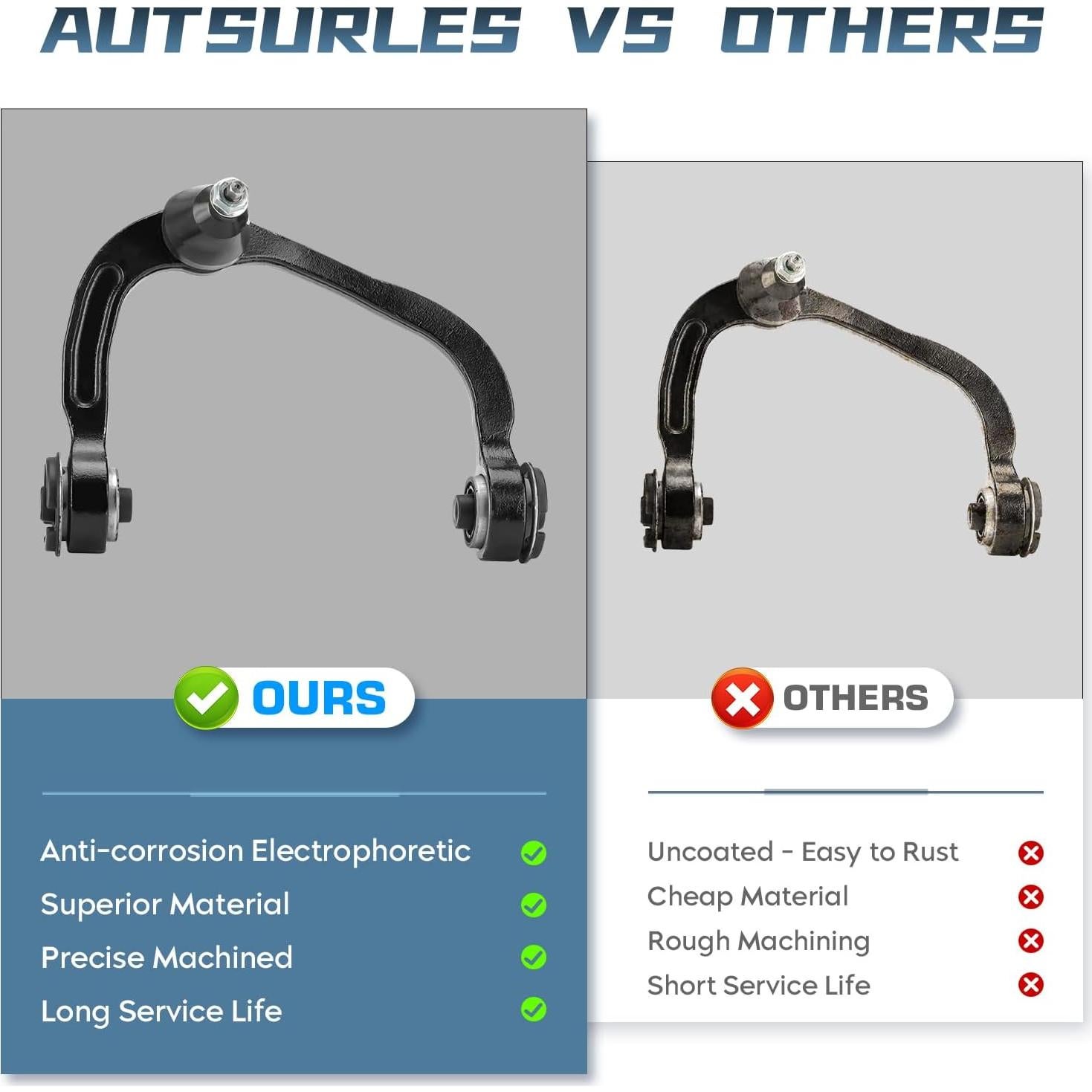 Brazo de Control Superior Frontal Autsurles para Ford F150 2009-2014