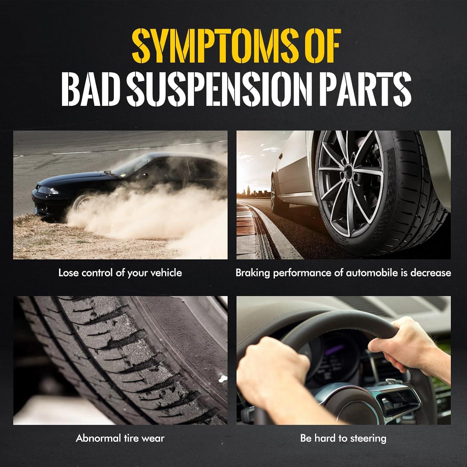 KUSATEC Kit de Suspensión 10 Piezas para Ford F-150 2009-2014