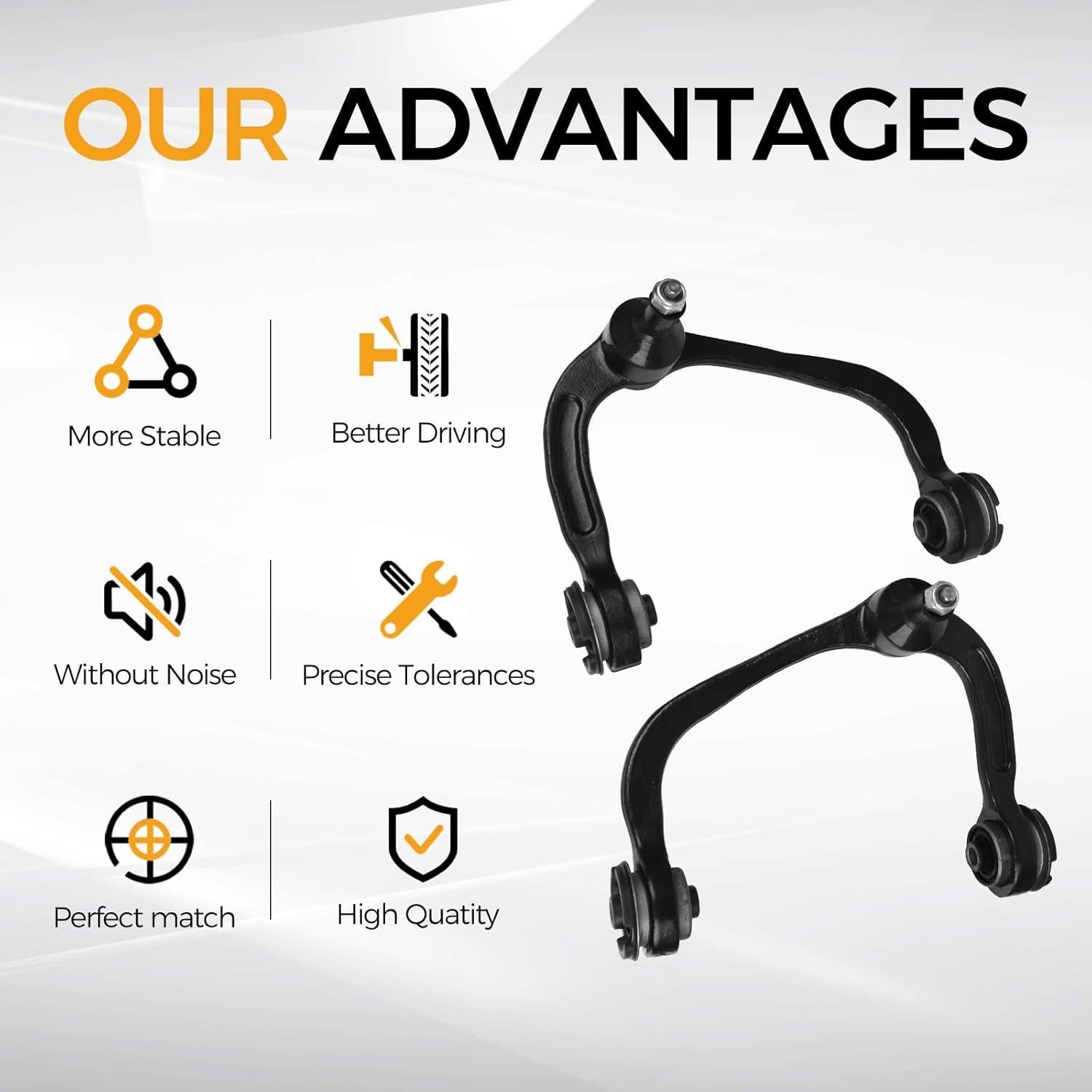 Kit de Brazo de Control Superior Frontal MACEL para Ford F-150 2009-2014