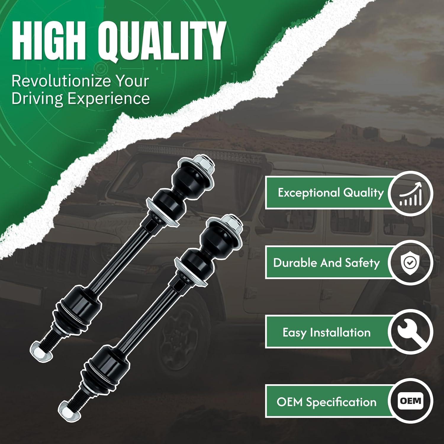 Enlaces de Barra Estabilizadora Frontal Torsiva K7400 x2 para Dodge Ram