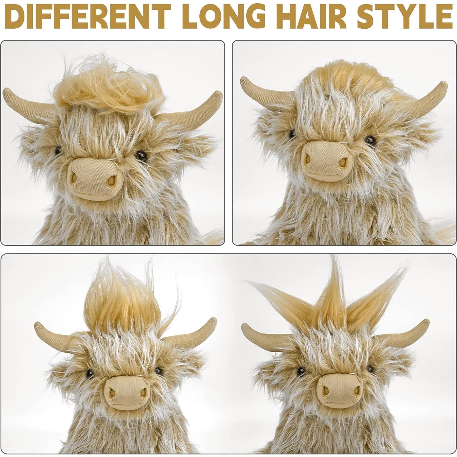 Peluche Vaca Tonpect Jengibre con Sonido 22,86 cm