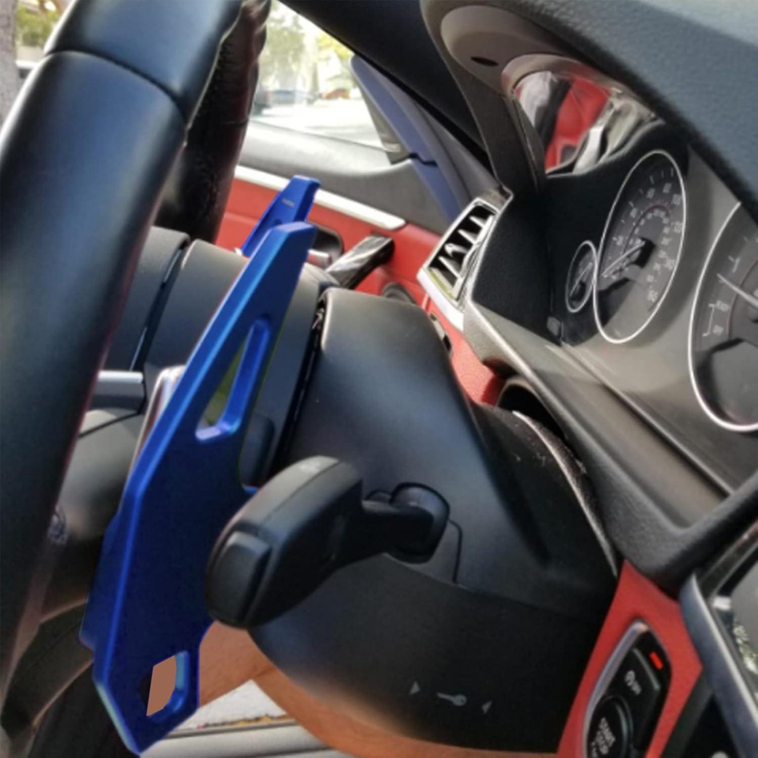 Extensiones de Palanca de Cambio Volante MICROCK para BMW - Aluminio Azul