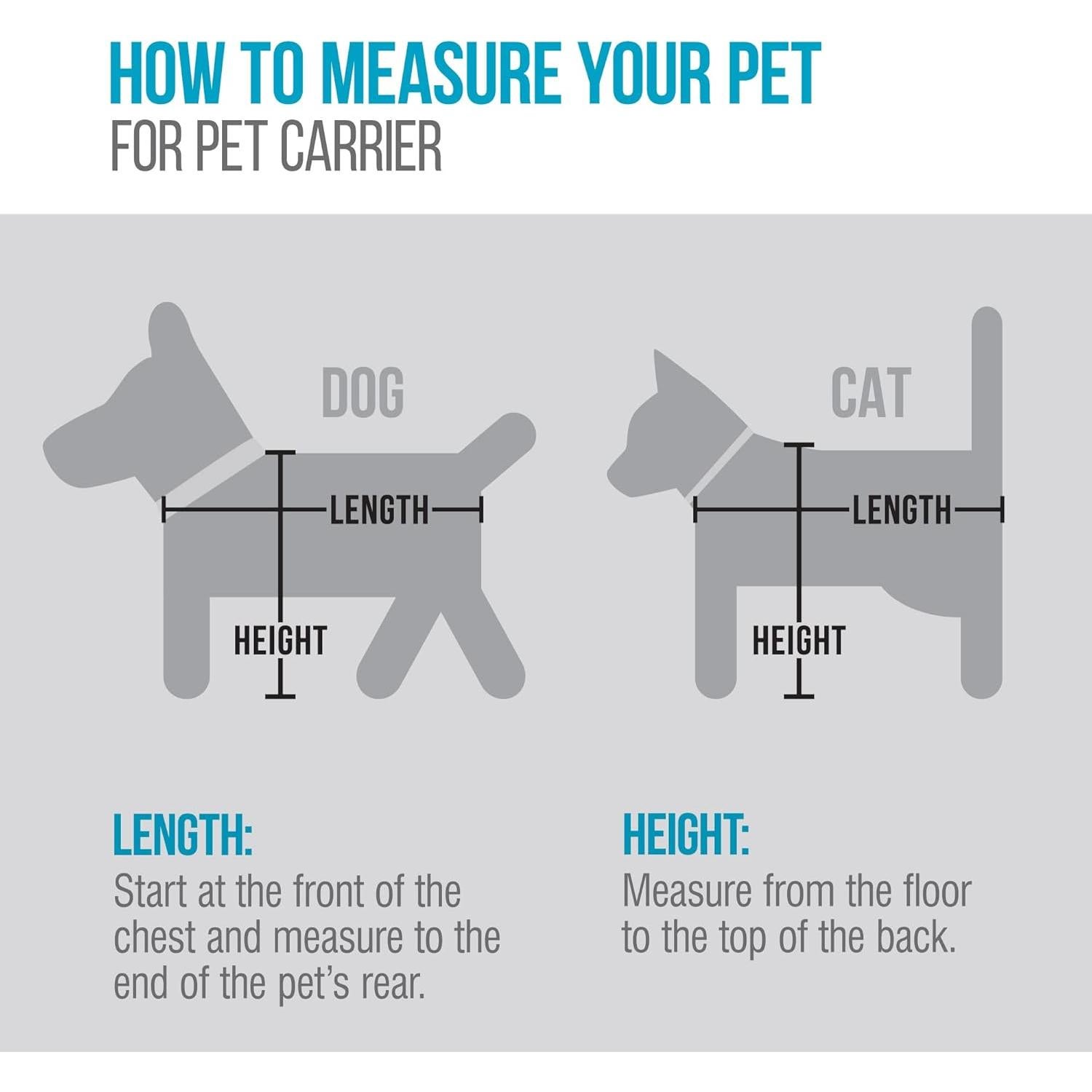 Sherpa Original Deluxe Travel Pet Carrier, Airline Approved - Black, Large