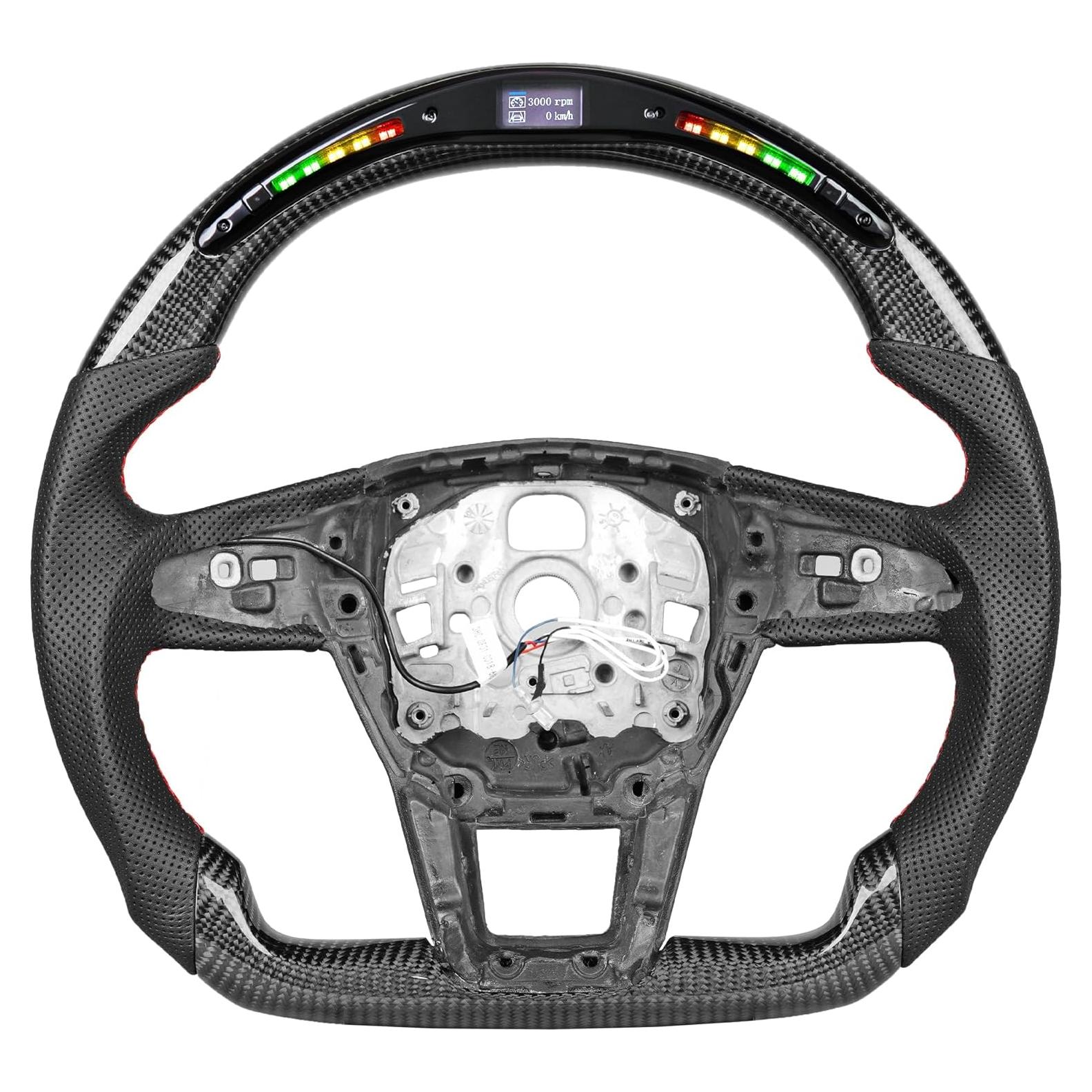 Volante de Fibra de Carbono OHC MOTORS para Audi S6/S7 2020-2024