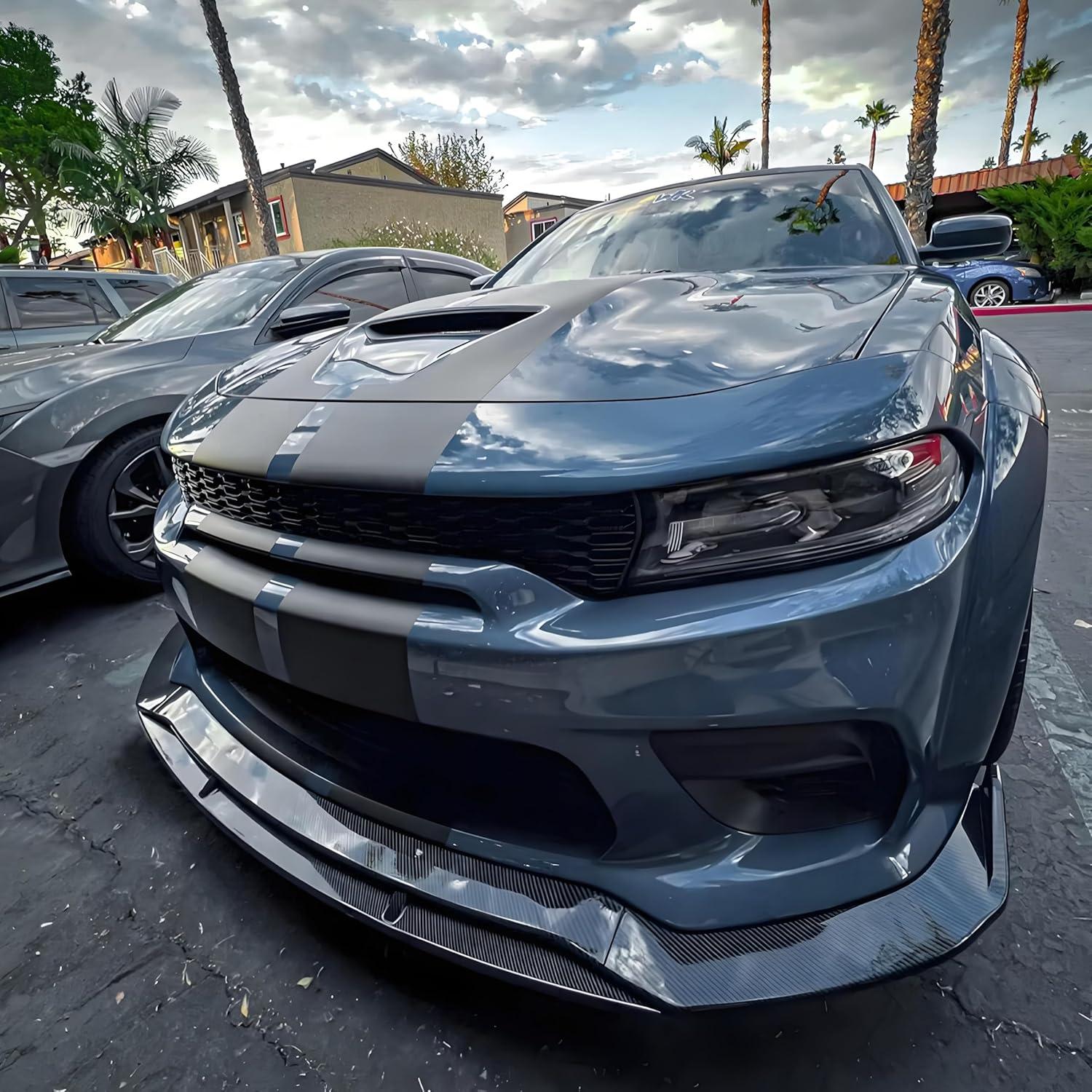 Divisor de Labio Frontal NEESPOC para Dodge Charger SRT Hellcat 2020-2023