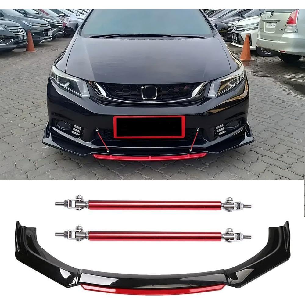 Labio de Parachoques Frontal Universal DREAMIZER con Soporte