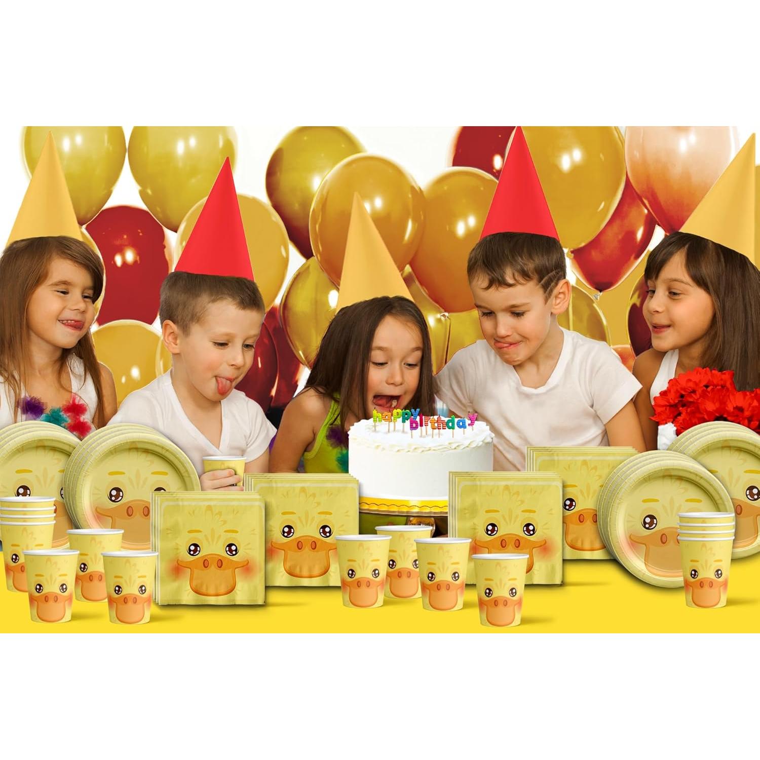 Juego de Fiesta de Cumpleaños Patos - Birthday Galore 16 Personas