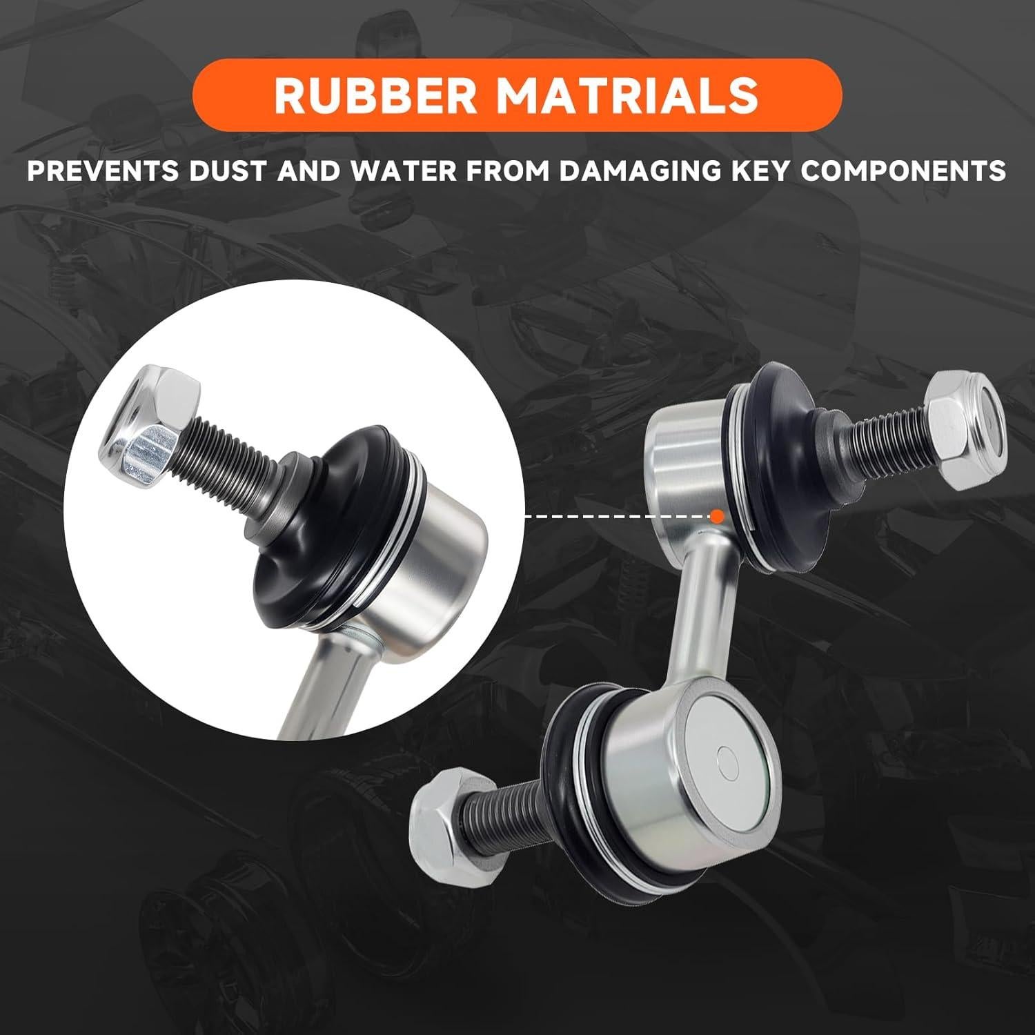 Kit de Enlaces de Barra Estabilizadora Frontal KALUJ para Honda y Acura