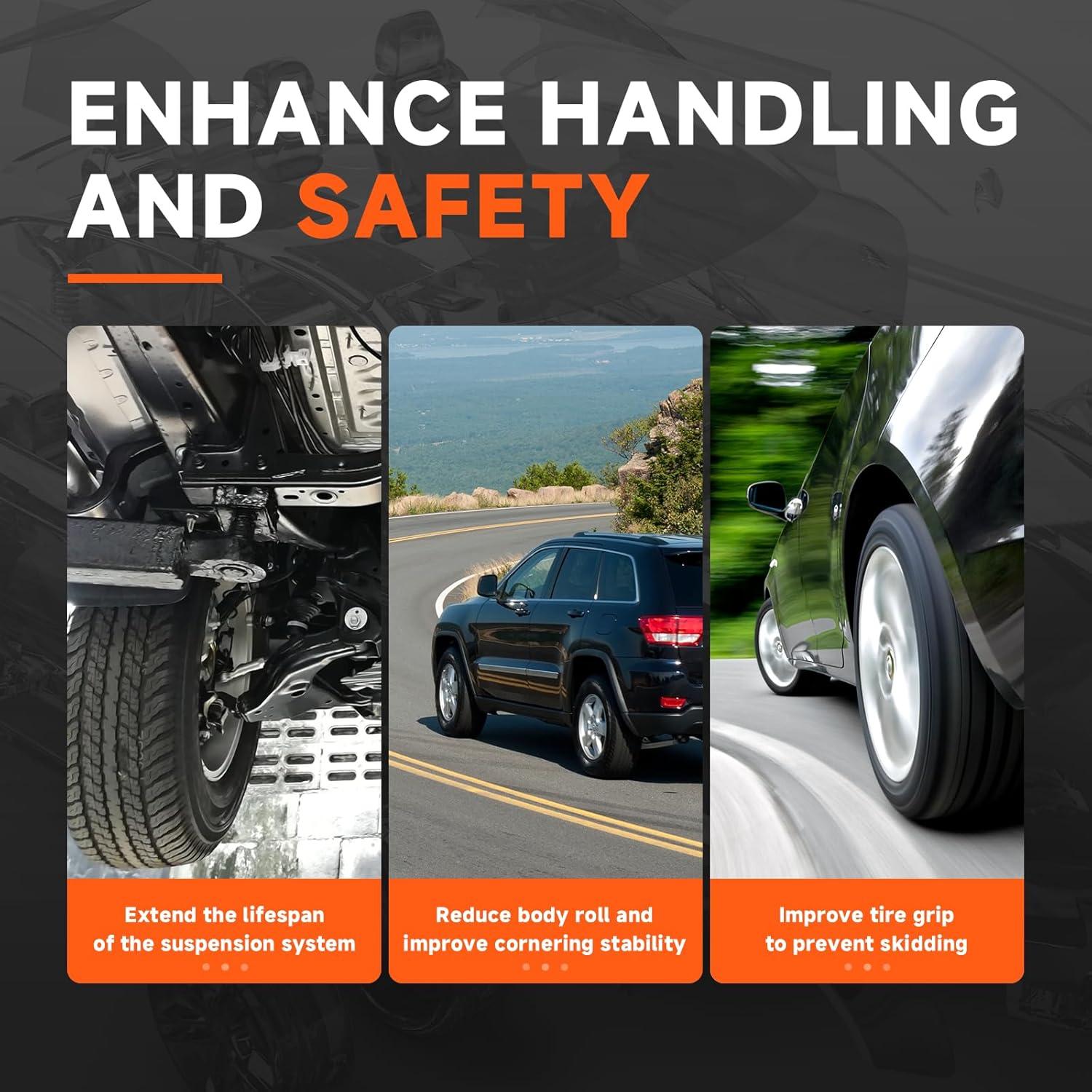 Kit de Enlaces de Barra Estabilizadora Frontal KALUJ para Honda y Acura