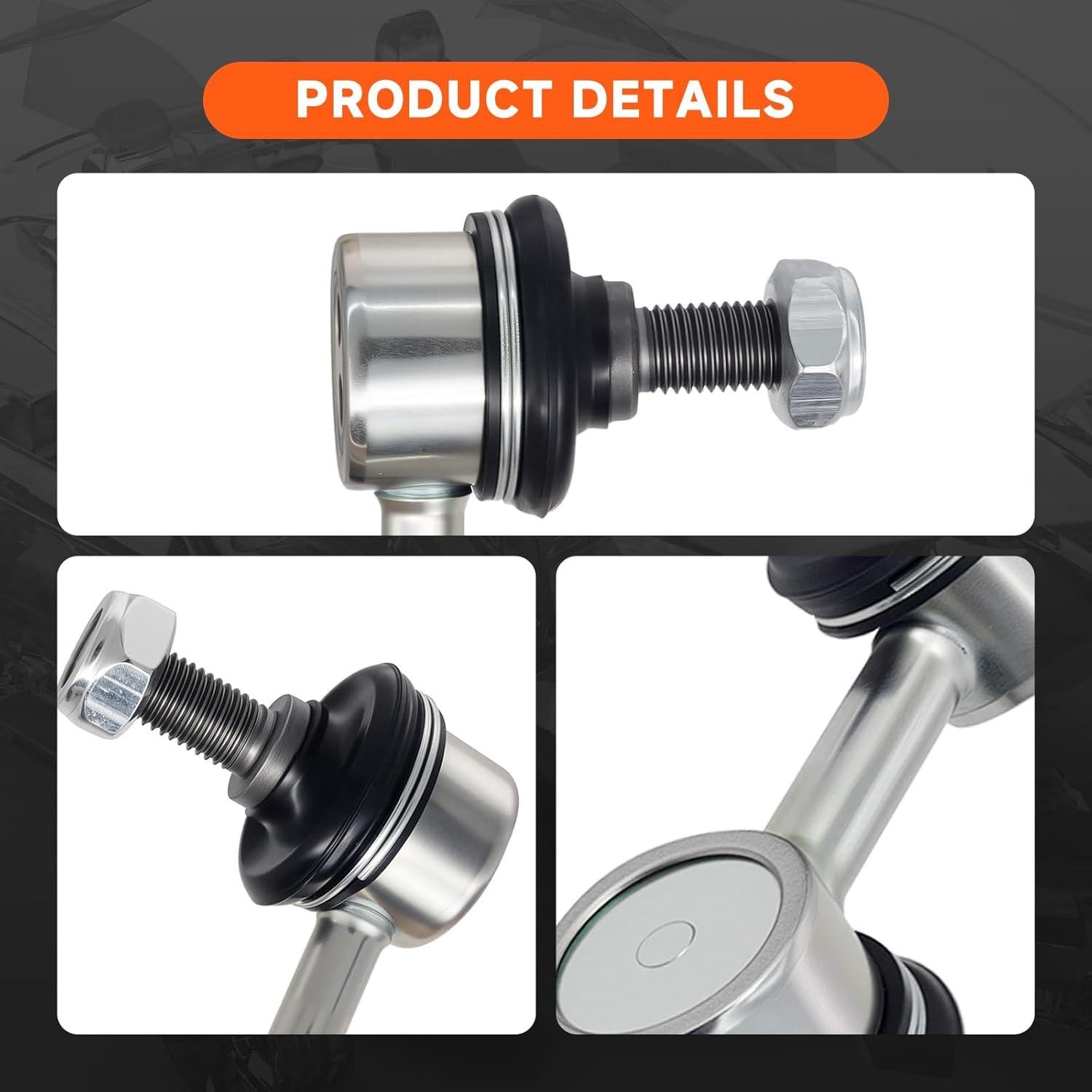 Kit de Enlaces de Barra Estabilizadora Frontal KALUJ para Honda y Acura