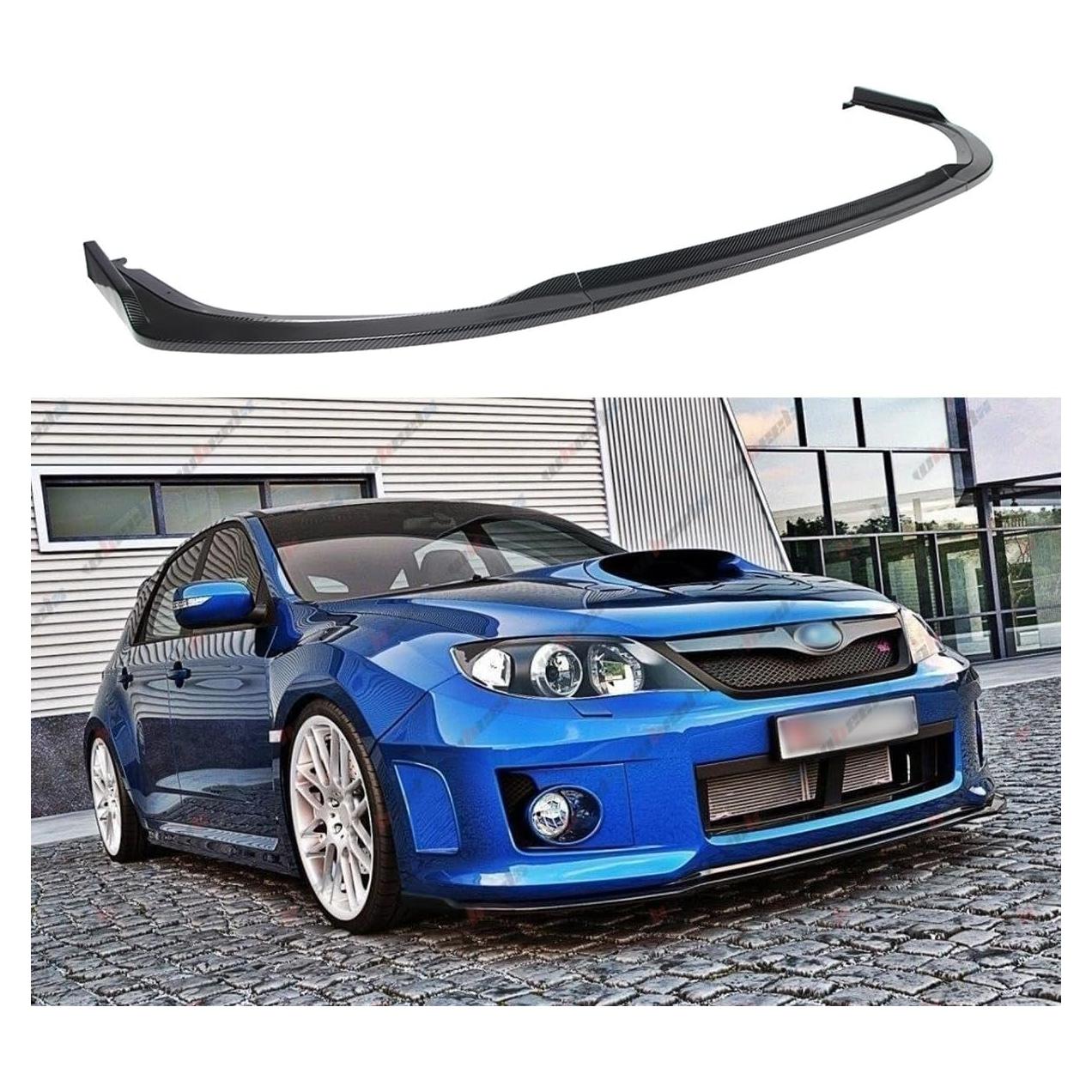 Labio Frontal 3Pcs WheelX para Subaru WRX STI 2011-2014