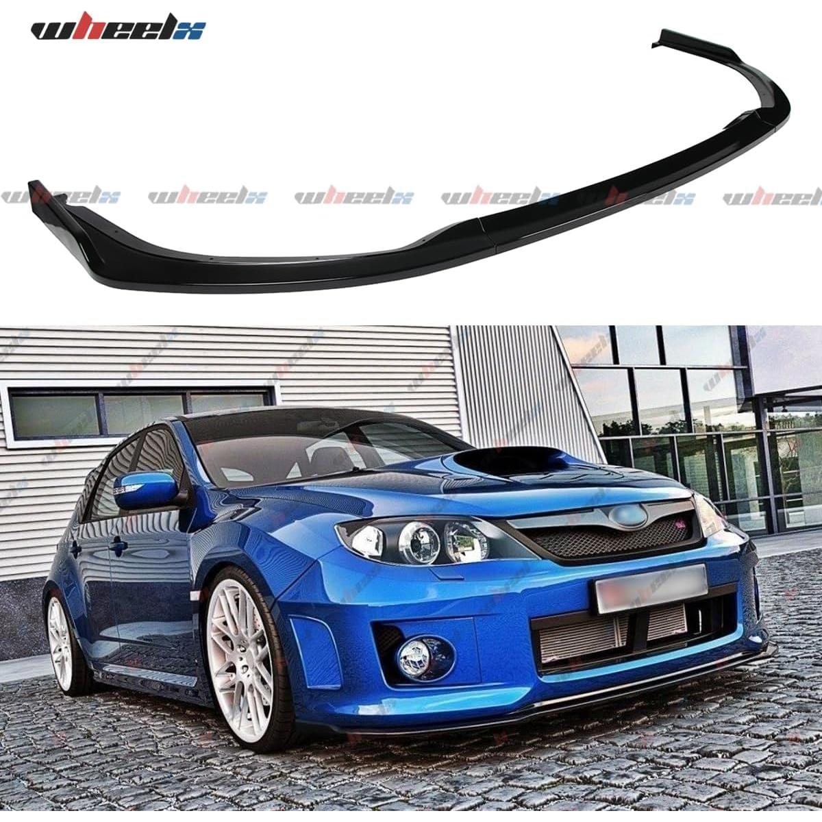 Labio Frontal 3Pcs WheelX para Subaru WRX STI 2011-2014