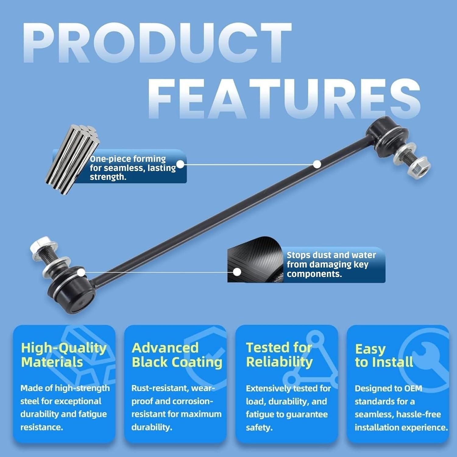 Enlace de Barra Estabilizadora Delantera Derecha BMW X3/X4