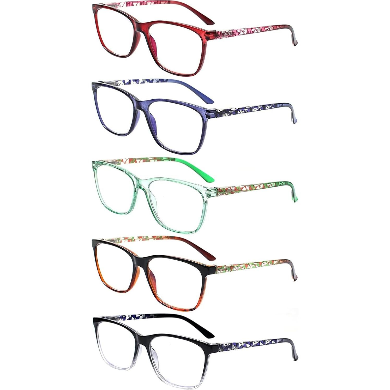 Gafas de lectura SIGVAN 2.5x con bloqueo luz azul y estuche