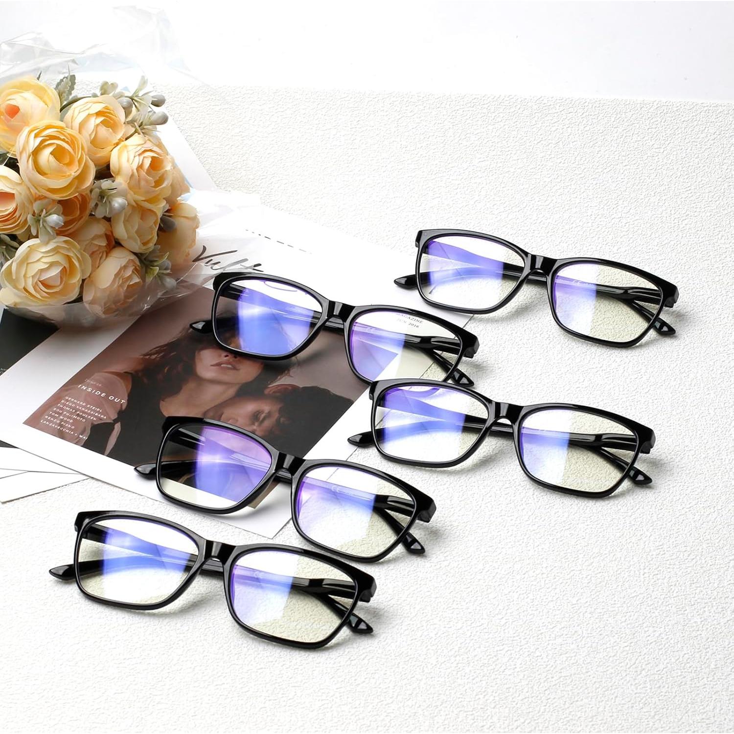 Gafas de lectura SIGVAN 0.5x con bloqueo luz azul y estuche