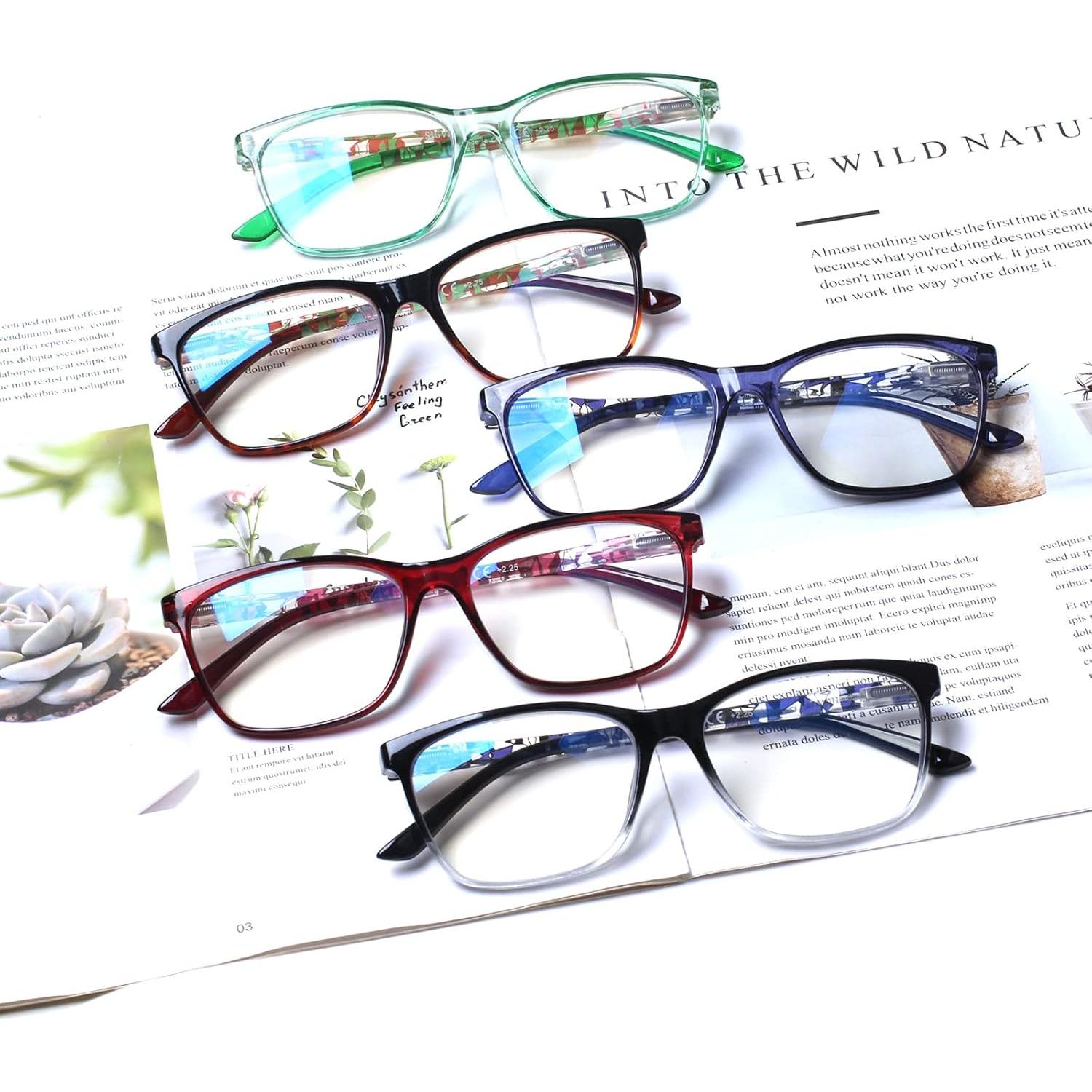 Gafas de lectura SIGVAN 1.0x con bloqueo luz azul y estuche