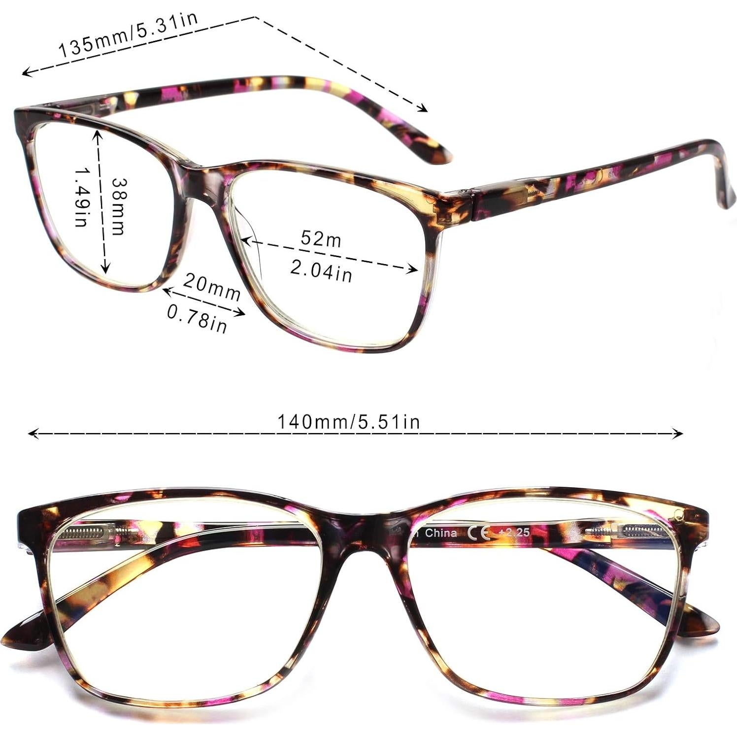 Gafas de lectura SIGVAN 5 pares con bloqueo luz azul