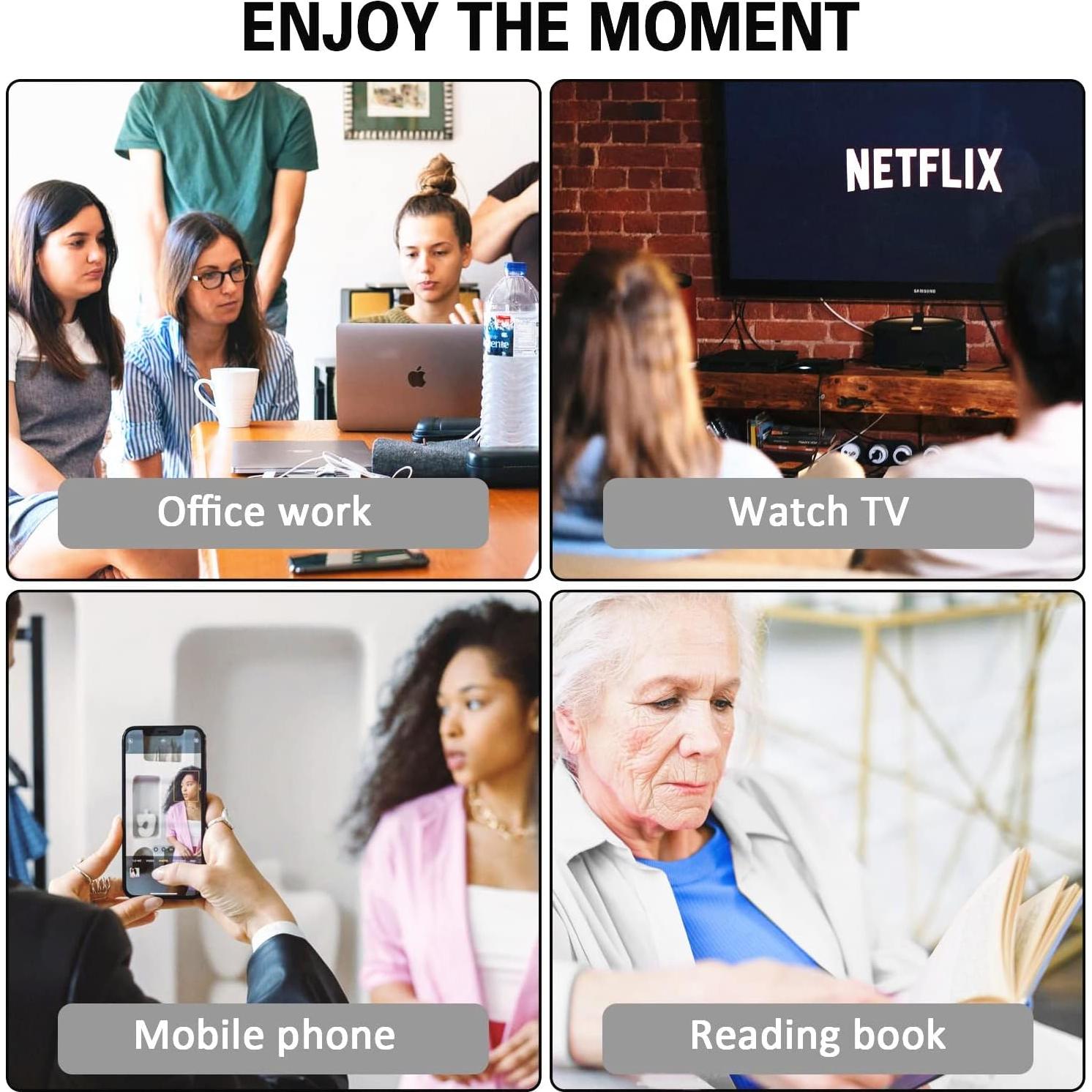 Gafas de lectura SIGVAN 1.25x con bloqueo luz azul y estuche