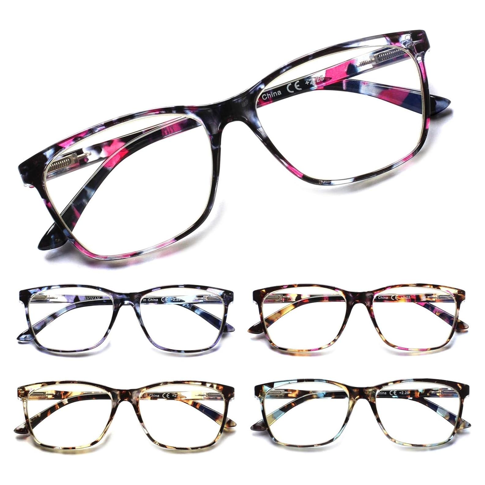 Gafas de lectura SIGVAN 2.25x con bloqueo luz azul y estuche