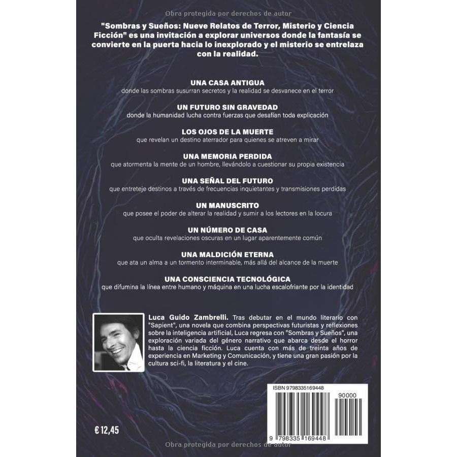 Sombras y Sueños: Nueve Relatos de Terror, Misterio y Ciencia Ficción: Edición especial (Spanish Edition)