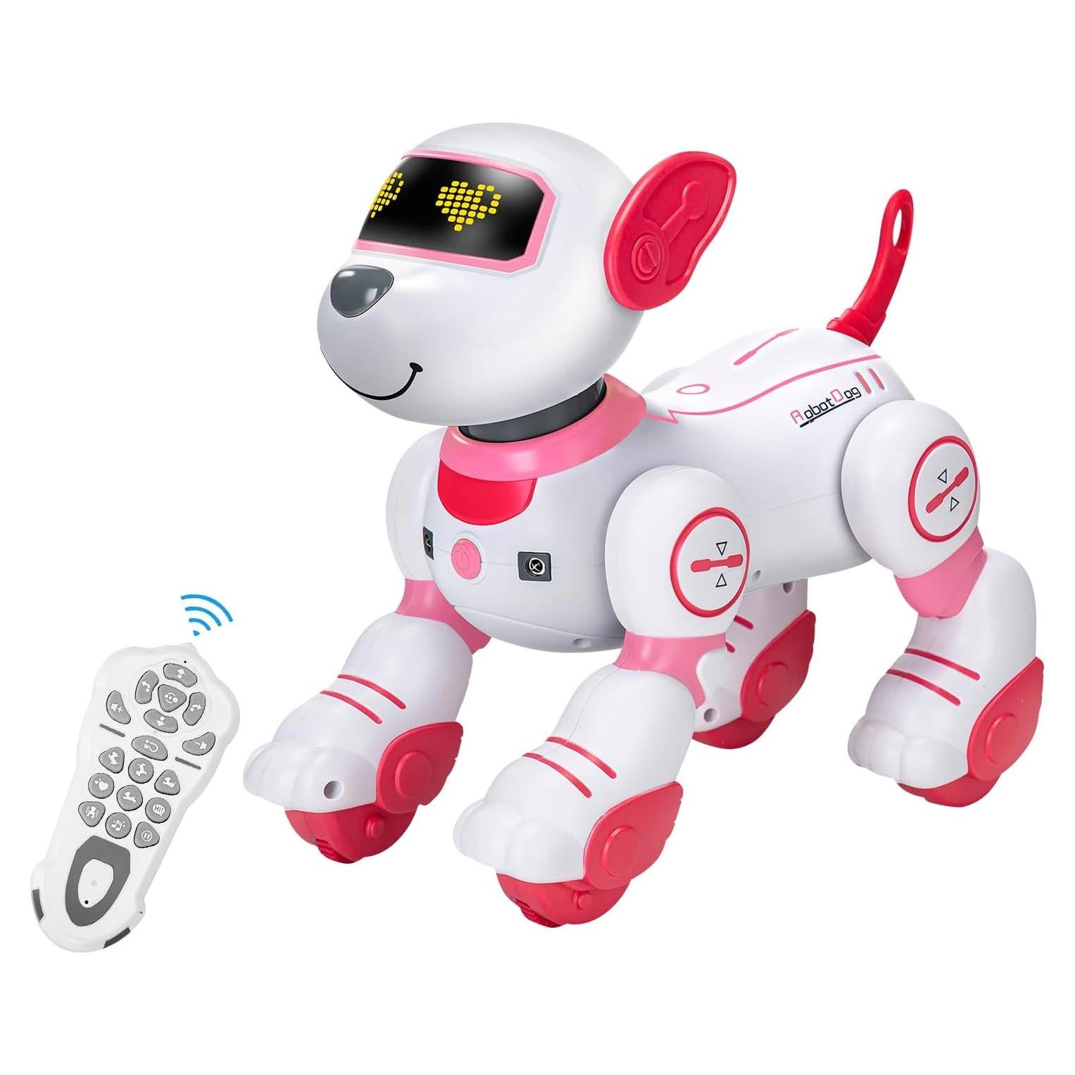 Perro Robot Interactivo Zreswap Programable 10x16 cm