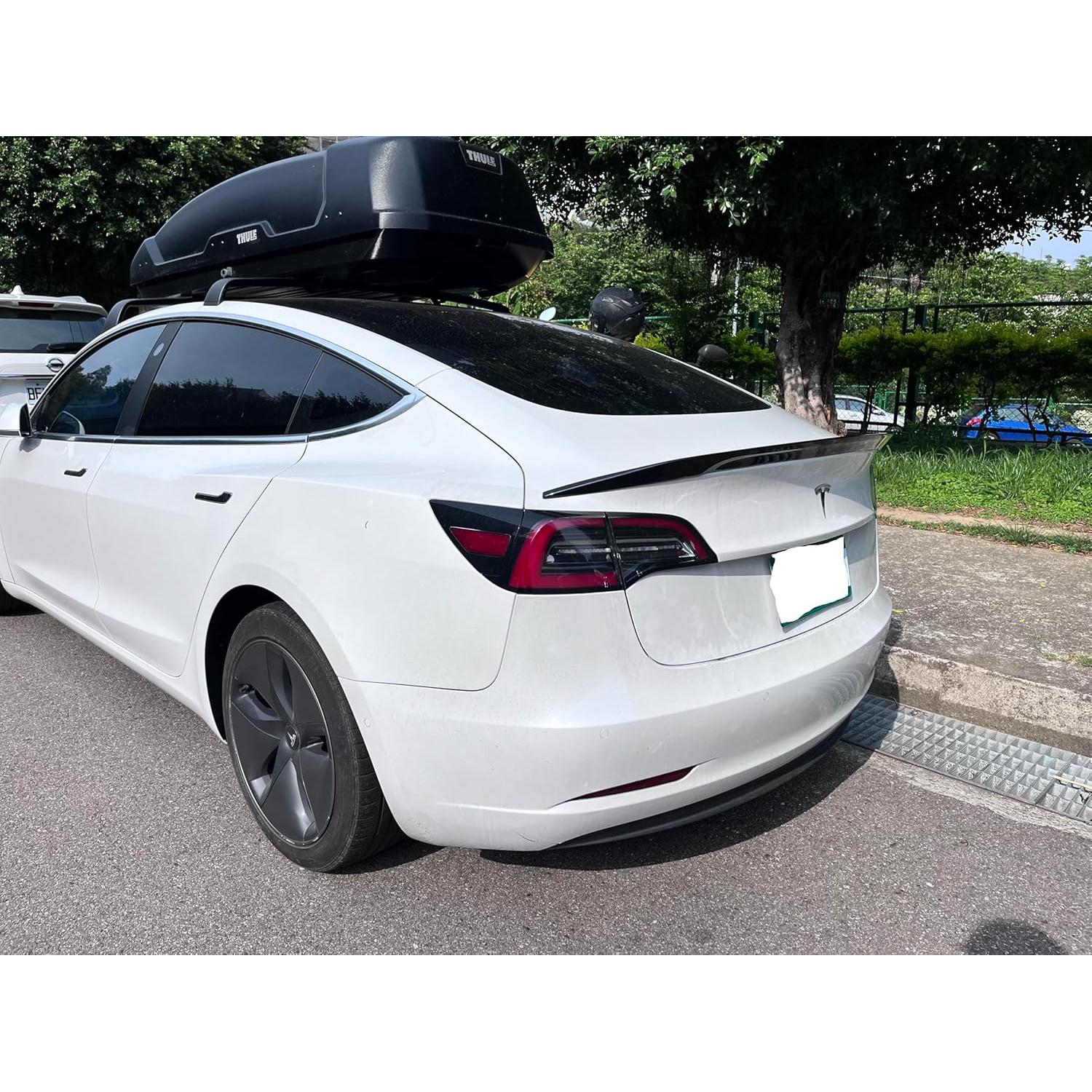 Alerón Trasero Negro Brillante para Tesla Model 3 2017-2023