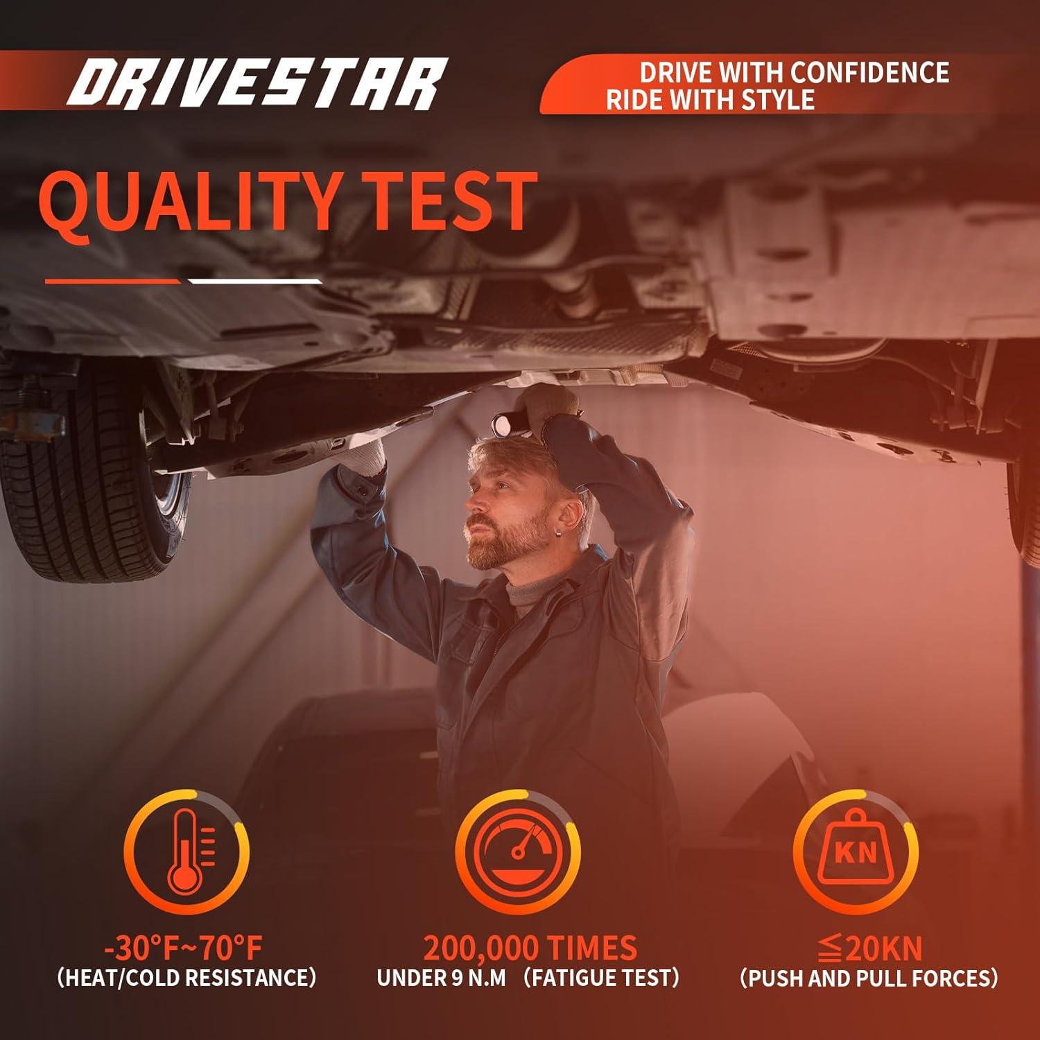 Enlaces de Barra Estabilizadora DRIVESTAR K700432 2PCS para Chevrolet y Cadillac