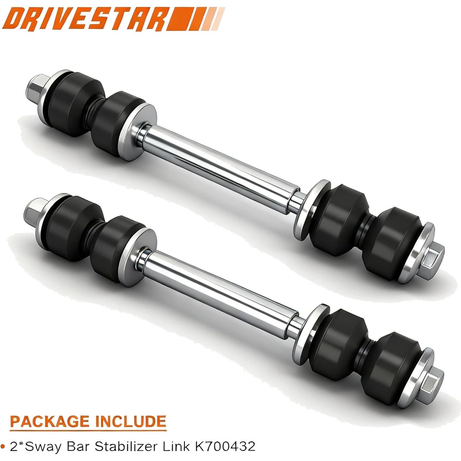 Enlaces de Barra Estabilizadora DRIVESTAR K700432 2PCS para Chevrolet y Cadillac