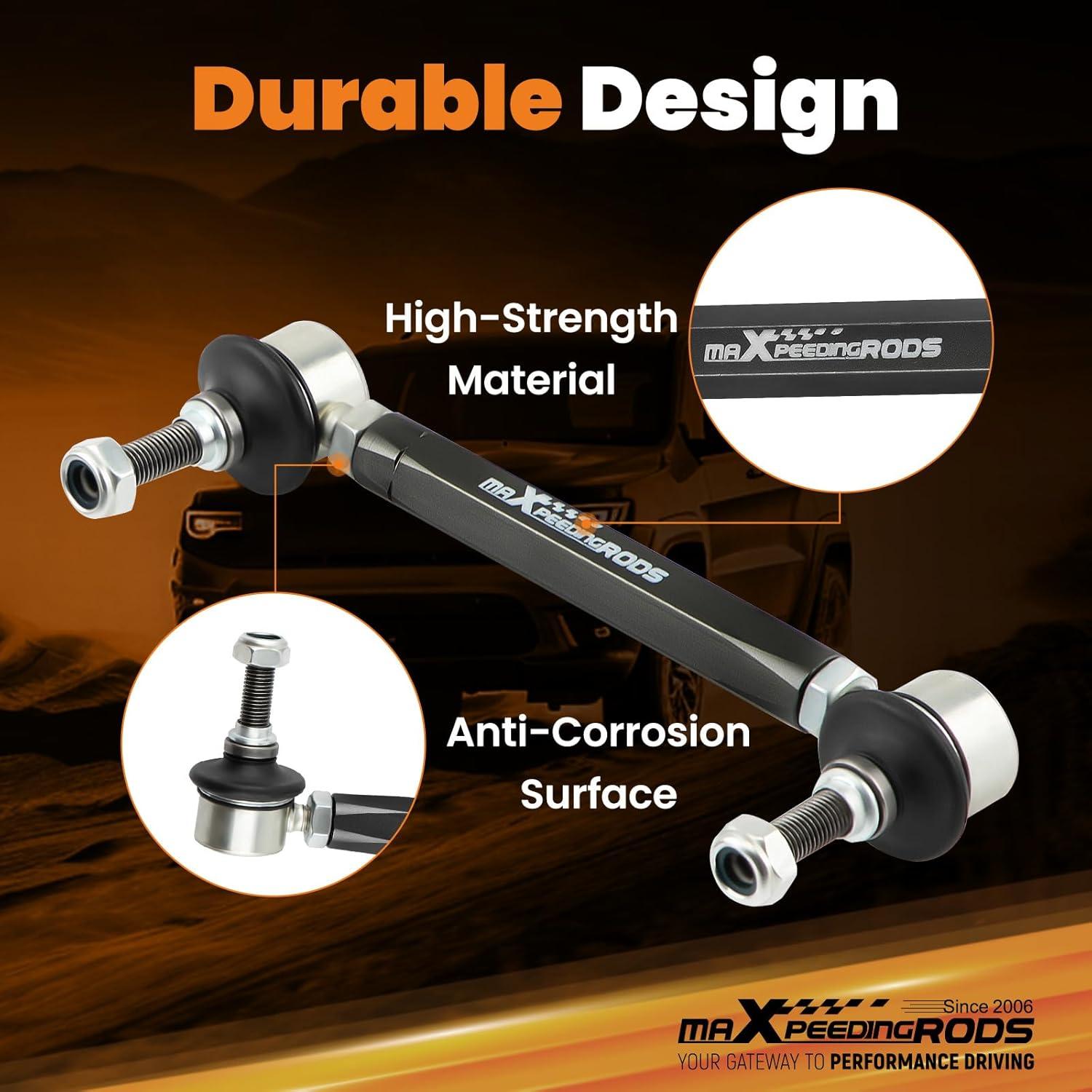 Enlaces de Barra Estabilizadora Ajustables maXpeedingrods 180-230mm