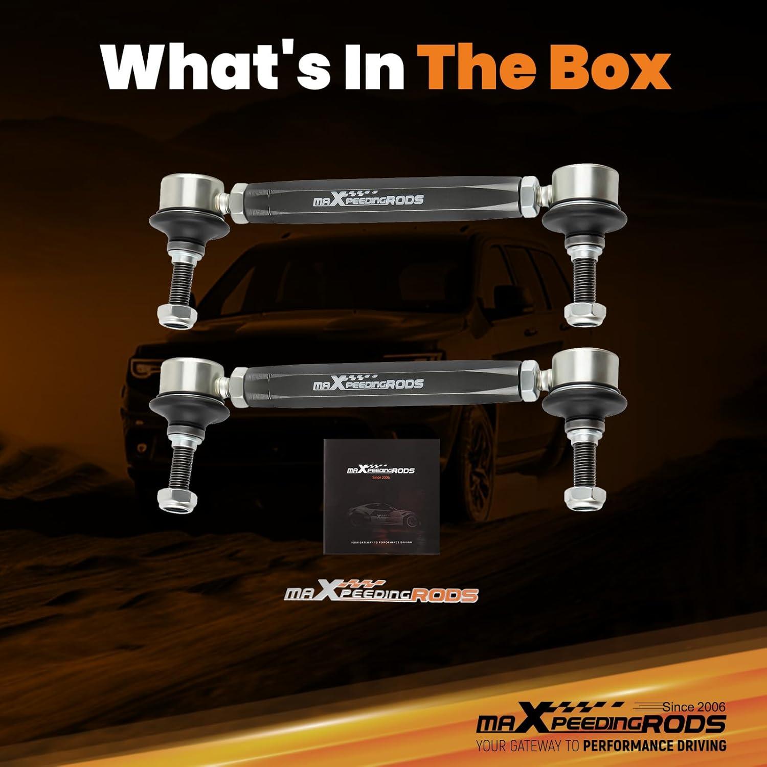 Enlaces de Barra Estabilizadora Ajustables maXpeedingrods 180-230mm