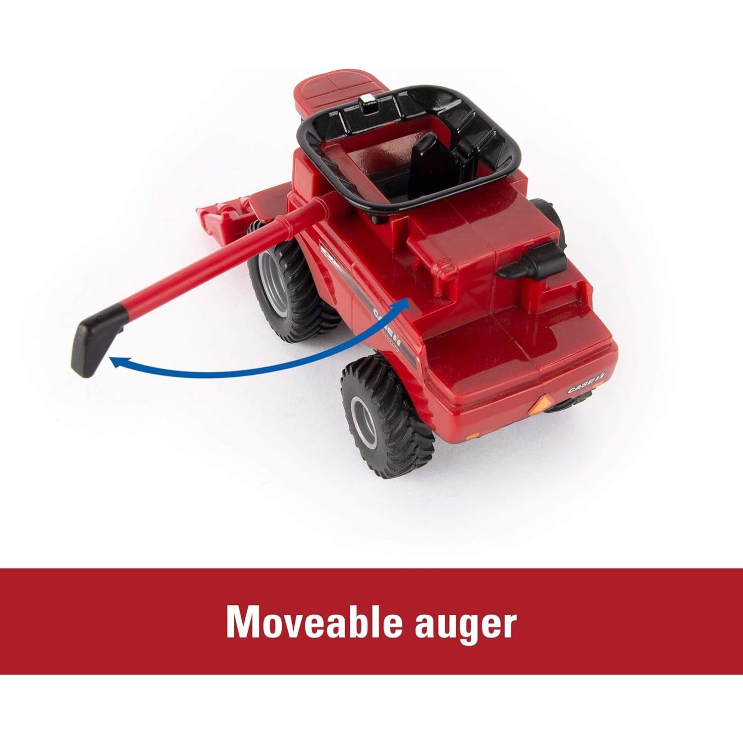 Set de Granja ERTL Caso IH Cosecha 4 Piezas Juguetes