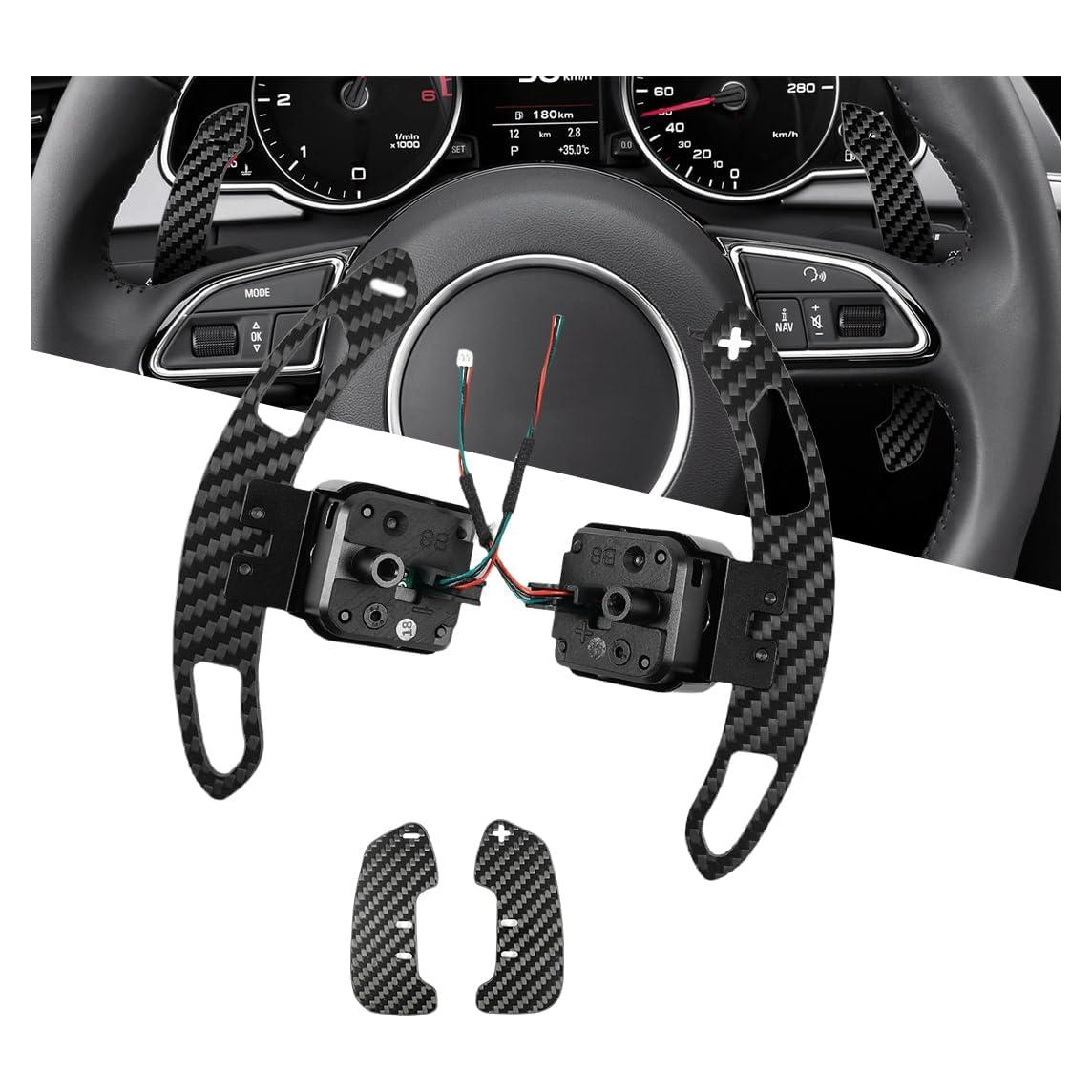 Palanca de Cambio Magnética Audi B8 TDD con Extensiones de Carbono