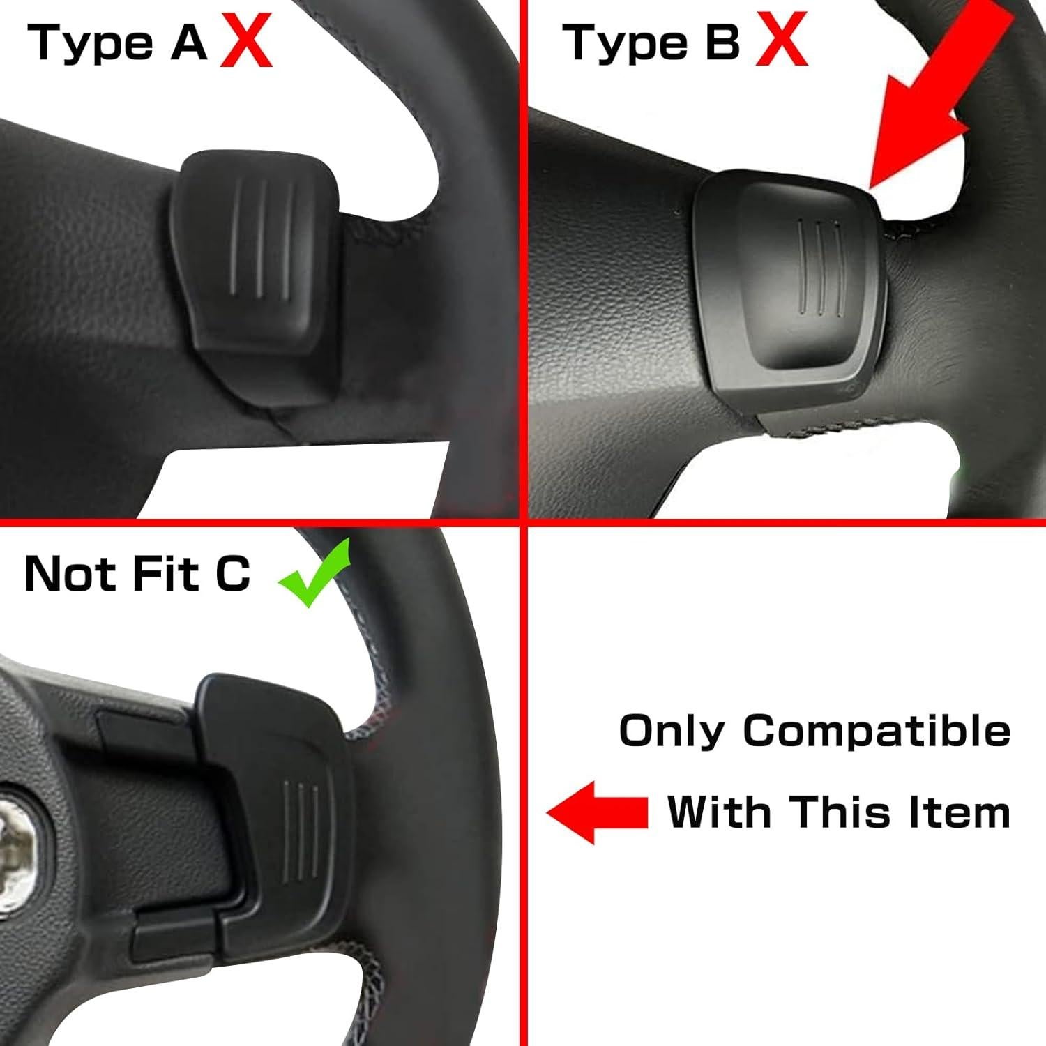 Extensiones de Palanca de Cambio BHB para VW Golf MK7 GTI R 2014-2019