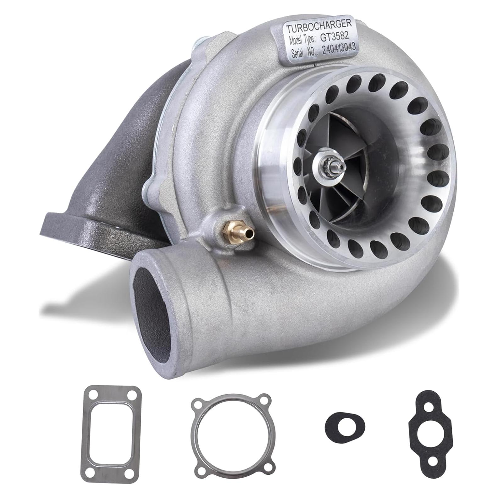 TurboCompresor KUIPERAUTO GT3582 T3 600HP para Motores 2.5L-6.0L