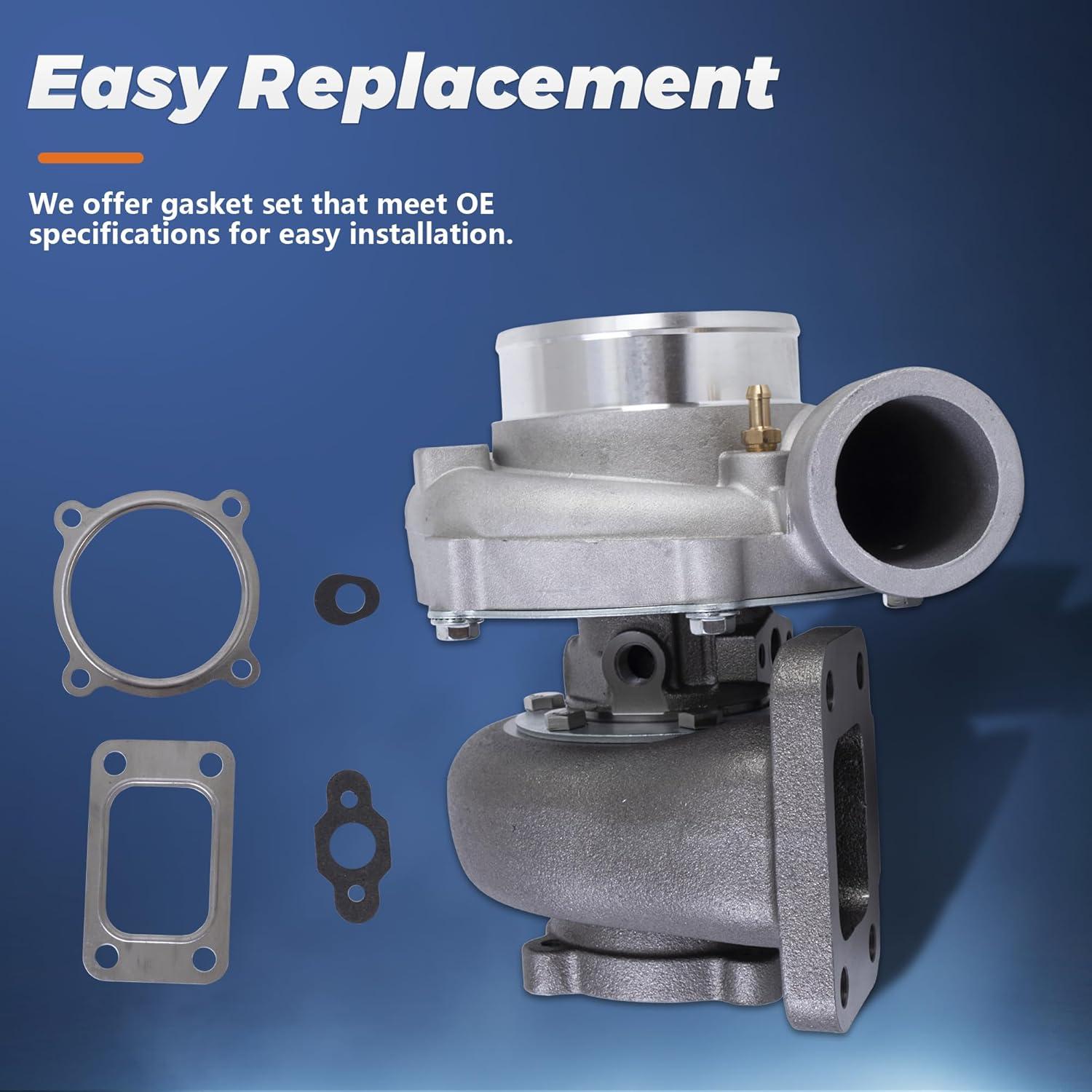 TurboCompresor KUIPERAUTO GT3582 T3 600HP para Motores 2.5L-6.0L